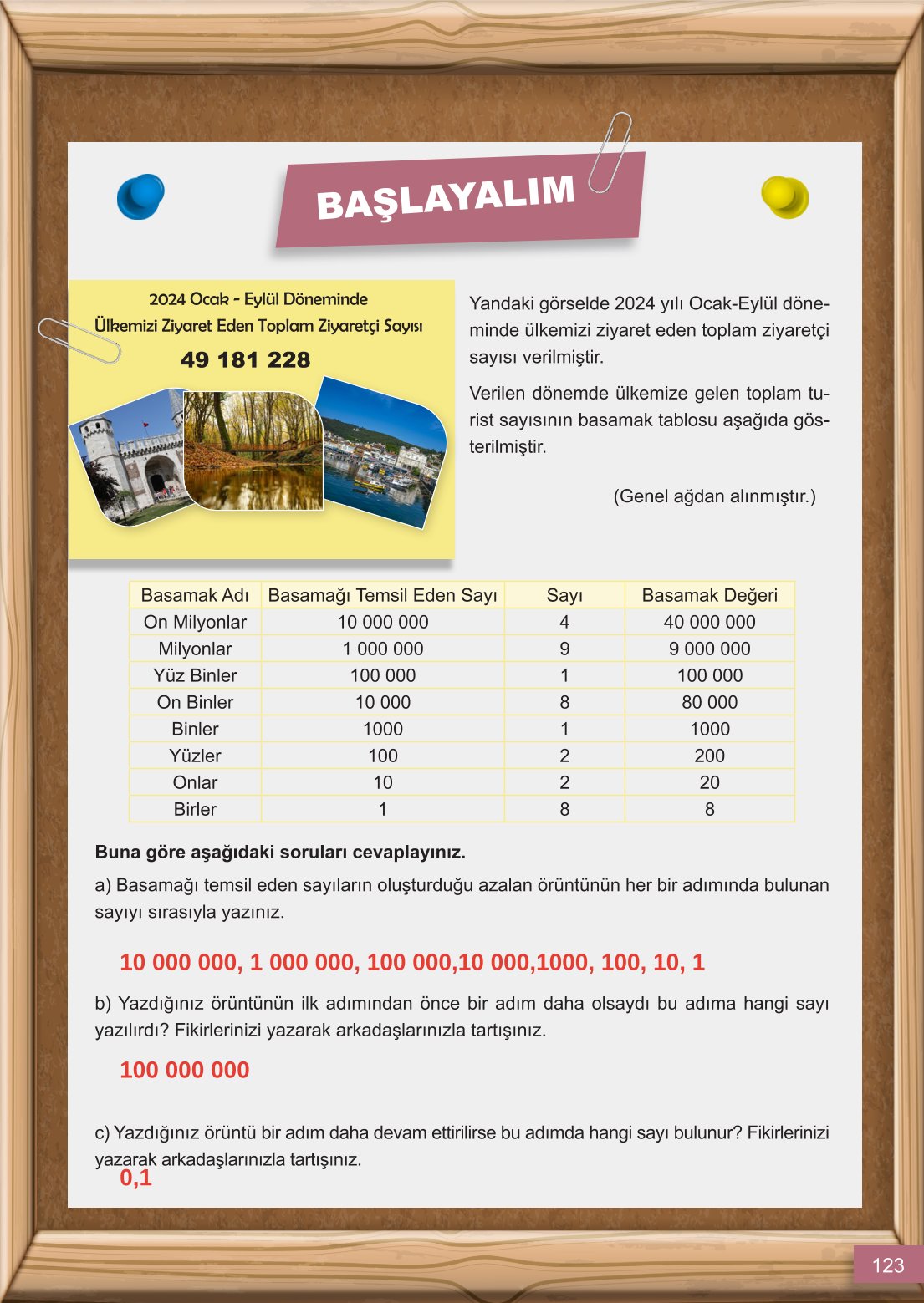 6. Sınıf Meb Yayınları Matematik Ders Kitabı Sayfa 123 Cevapları