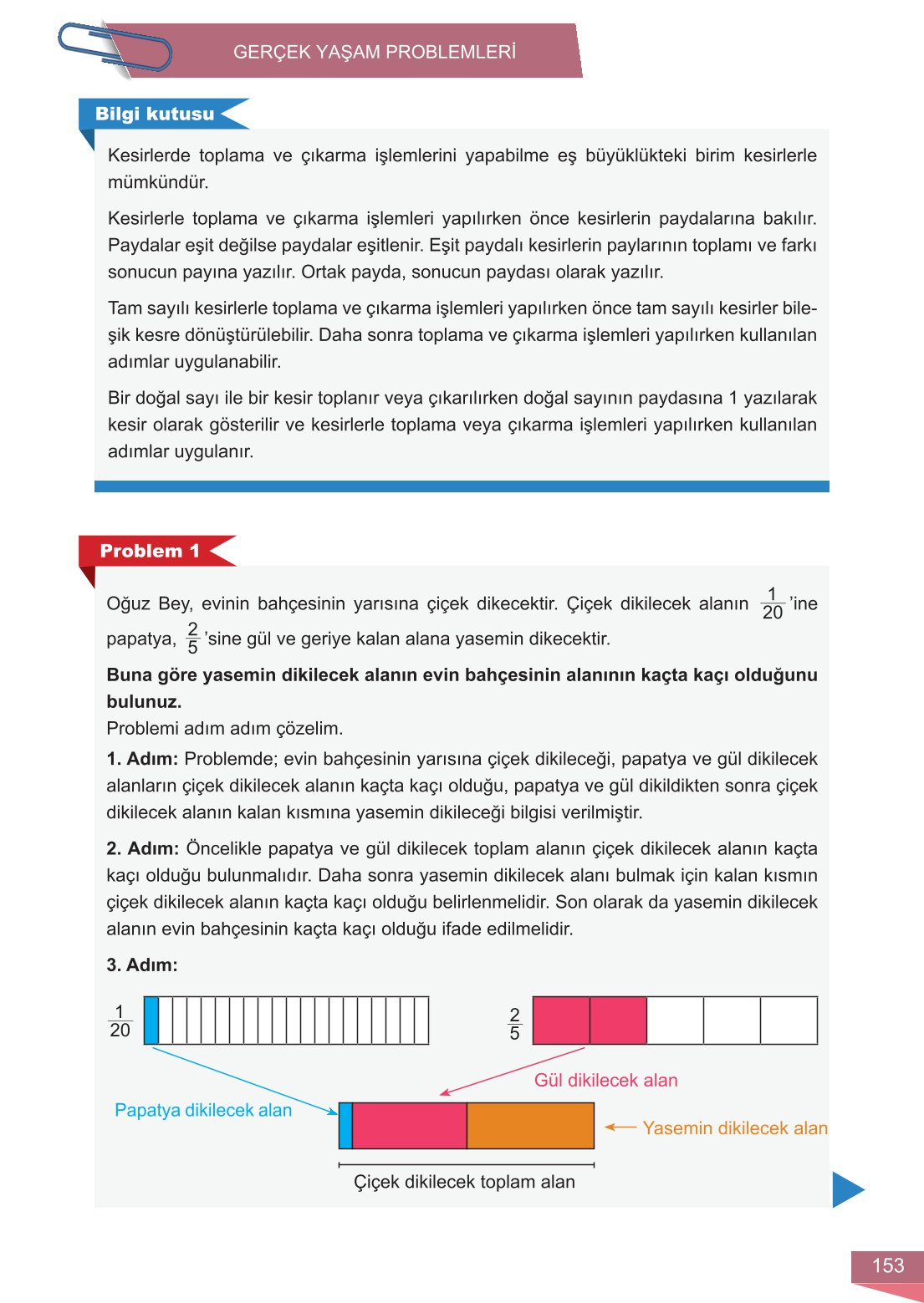 6. Sınıf Meb Yayınları Matematik Ders Kitabı Sayfa 153 Cevapları