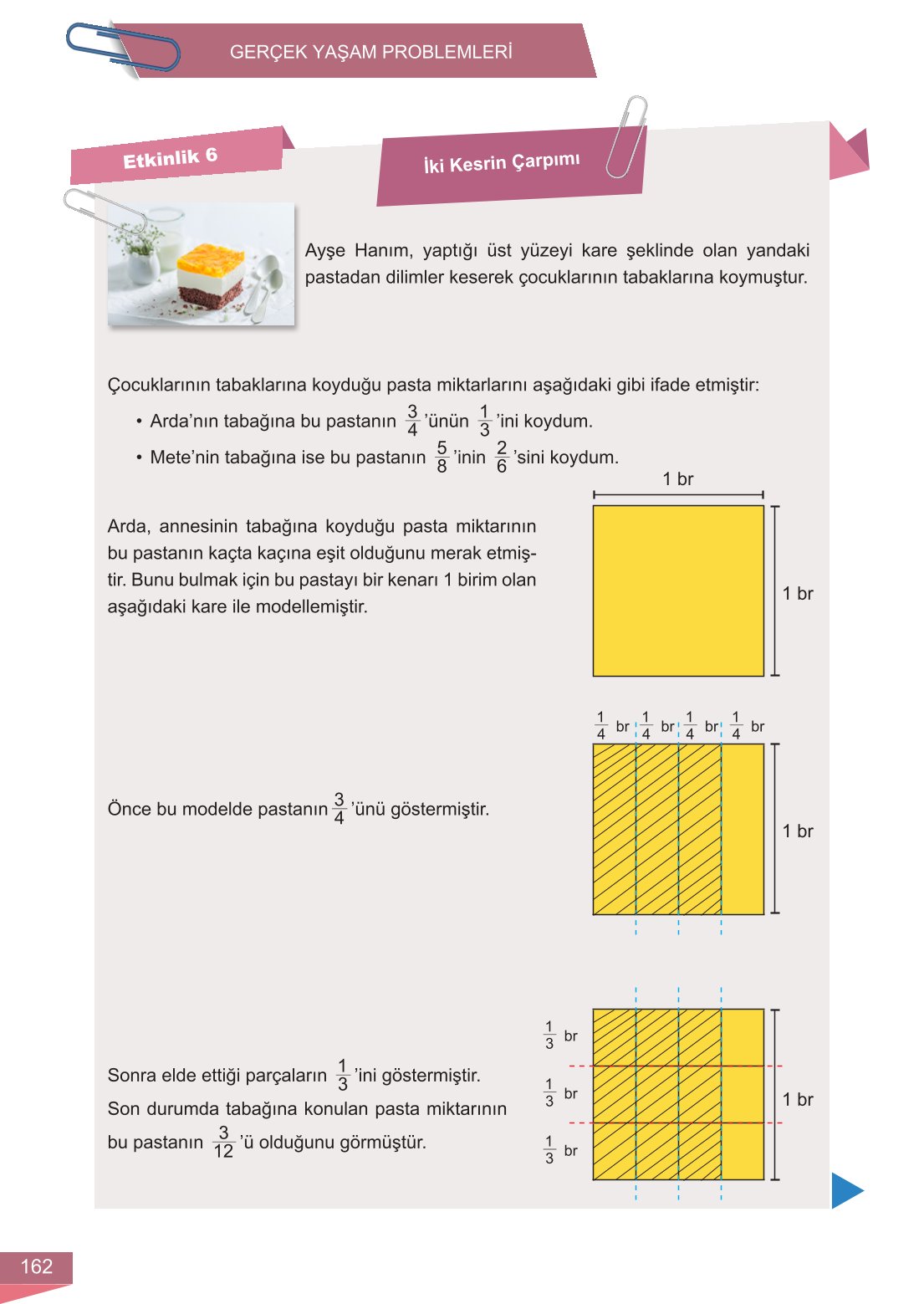 6. Sınıf Meb Yayınları Matematik Ders Kitabı Sayfa 162 Cevapları