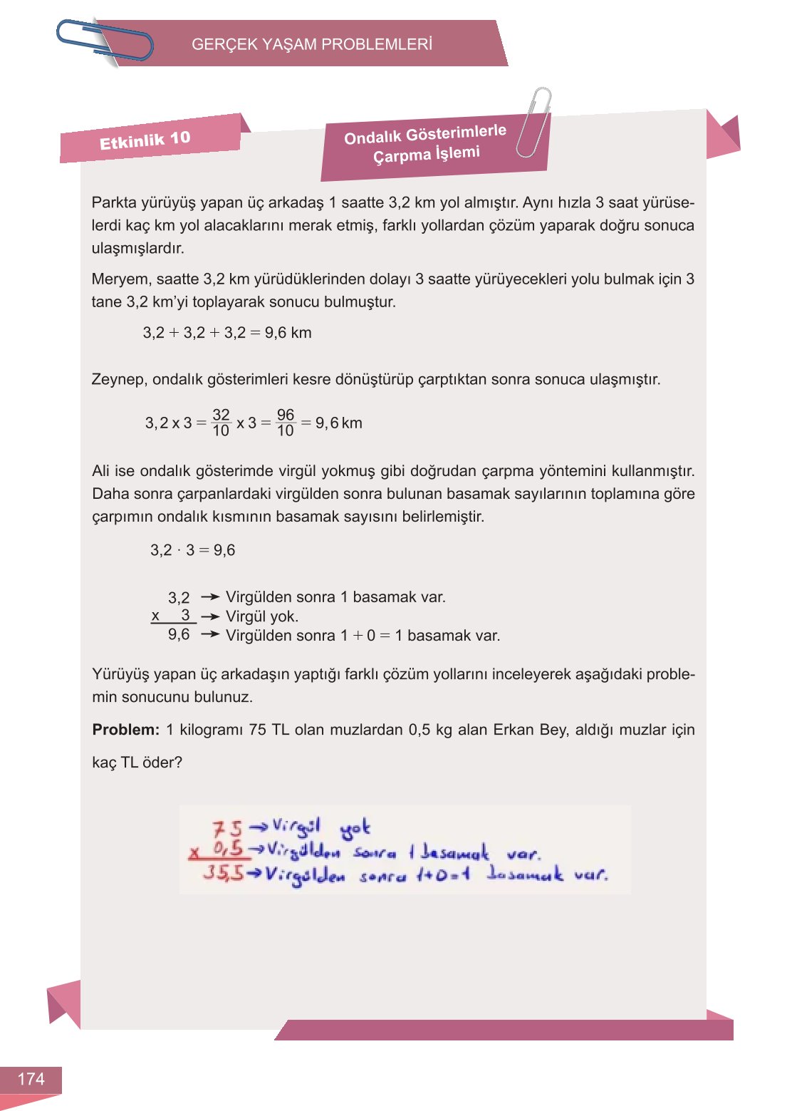 6. Sınıf Meb Yayınları Matematik Ders Kitabı Sayfa 174 Cevapları 6. Sınıf Meb Yayınları Matematik Ders Kitabı Sayfa 174 Cevapları