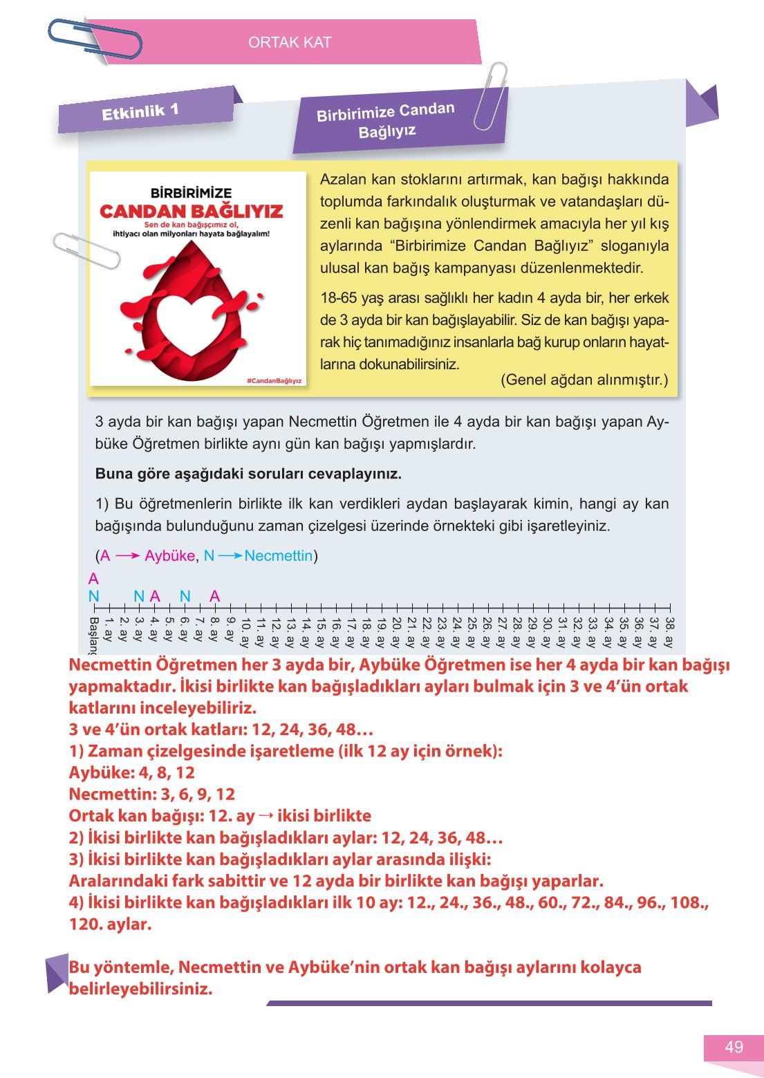 6. Sınıf Meb Yayınları Matematik Ders Kitabı Sayfa 49 Cevapları