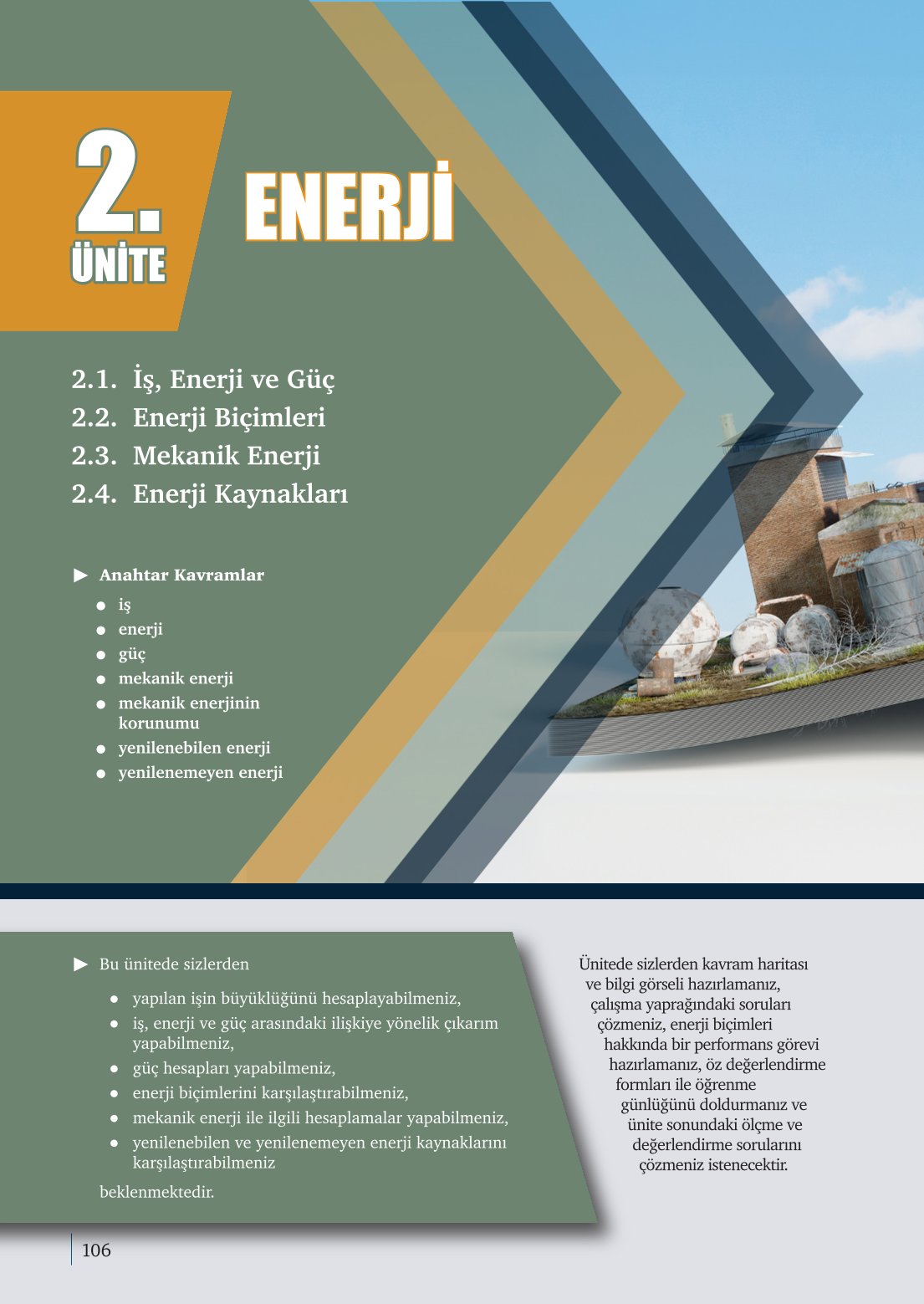 10. Sınıf Meb Yayınları Fizik Ders Kitabı Sayfa 106 Cevapları