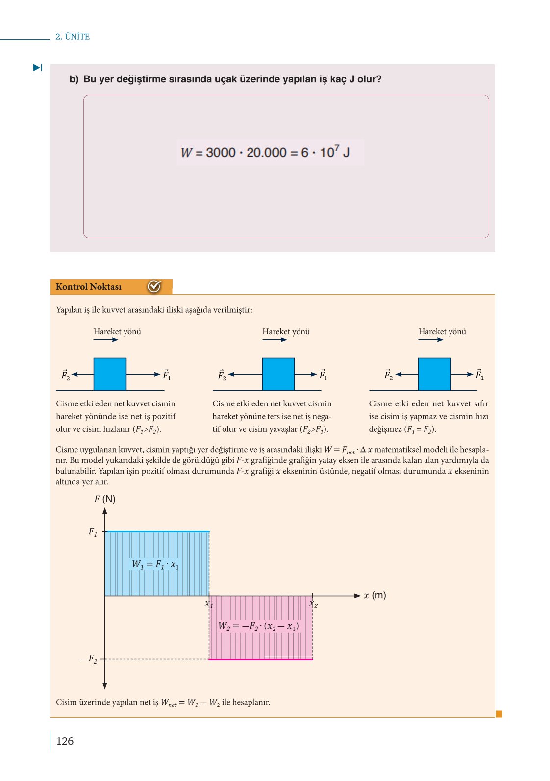 10. Sınıf Meb Yayınları Fizik Ders Kitabı Sayfa 126 Cevapları
