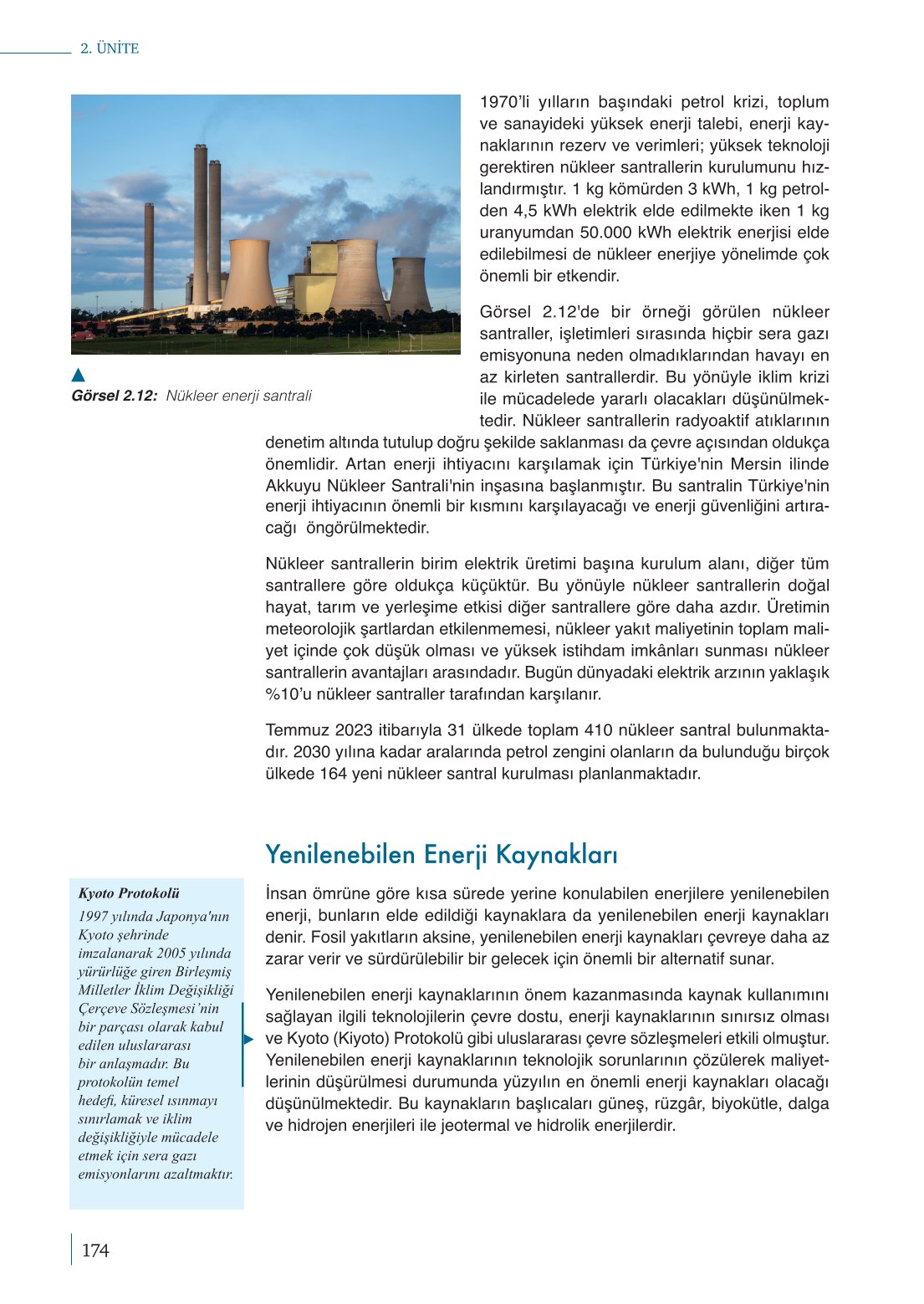 10. Sınıf Meb Yayınları Fizik Ders Kitabı Sayfa 174 Cevapları