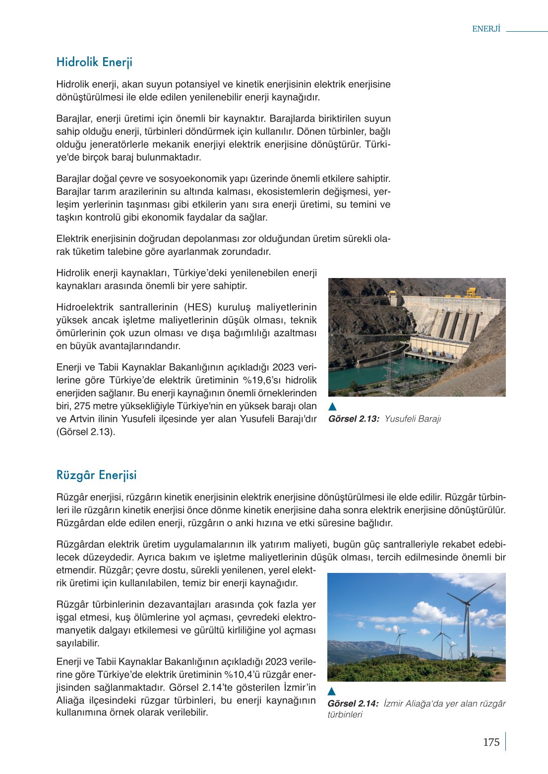 10. Sınıf Meb Yayınları Fizik Ders Kitabı Sayfa 175 Cevapları