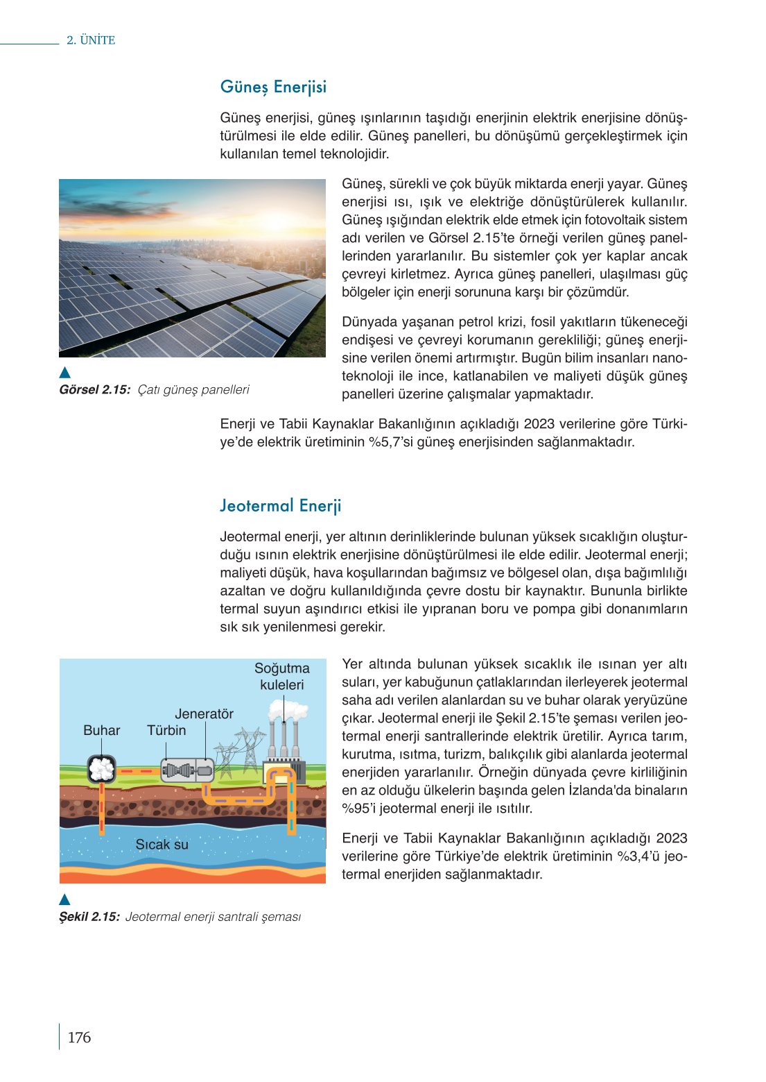 10. Sınıf Meb Yayınları Fizik Ders Kitabı Sayfa 176 Cevapları