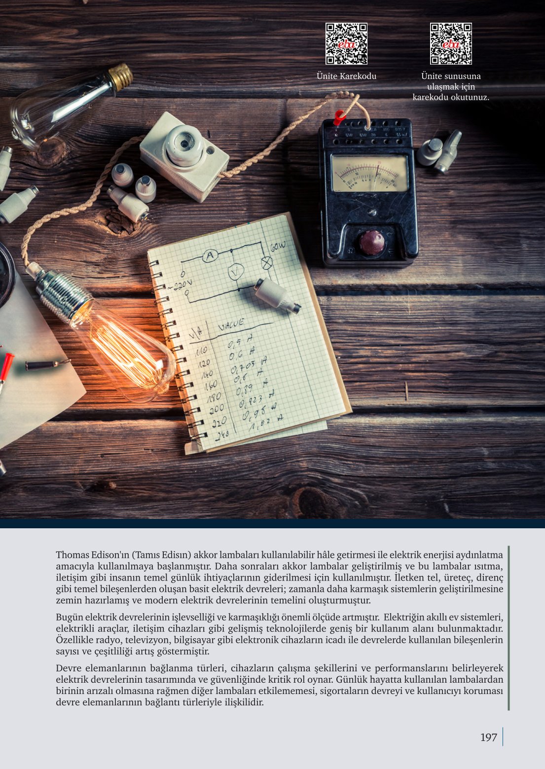 10. Sınıf Meb Yayınları Fizik Ders Kitabı Sayfa 197 Cevapları