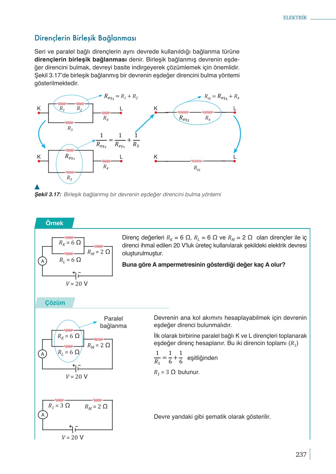 10. Sınıf Meb Yayınları Fizik Ders Kitabı Sayfa 237 Cevapları