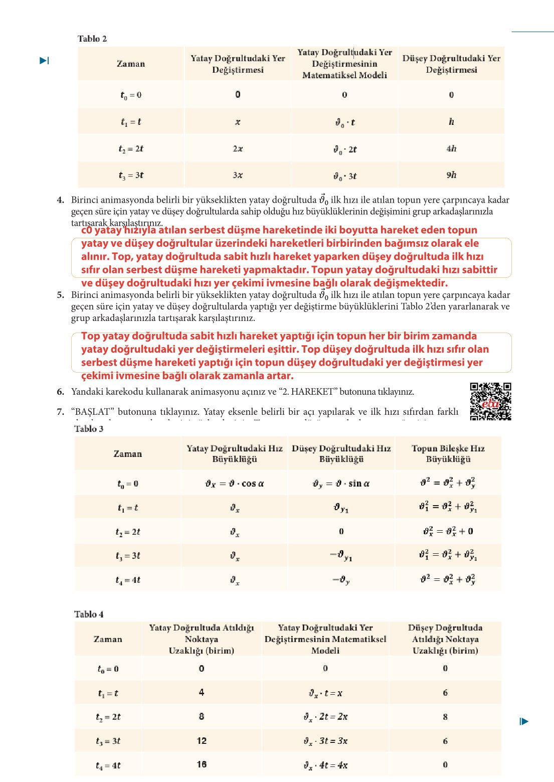 10. Sınıf Meb Yayınları Fizik Ders Kitabı Sayfa 79 Cevapları