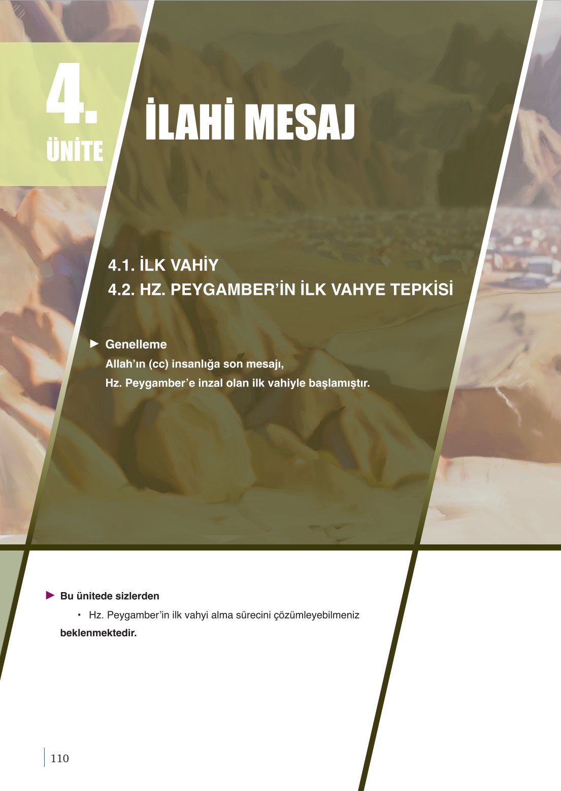 10. Sınıf Meb Yayınları Peygamberimizin Hayatı Ders Kitabı Sayfa 110 Cevapları