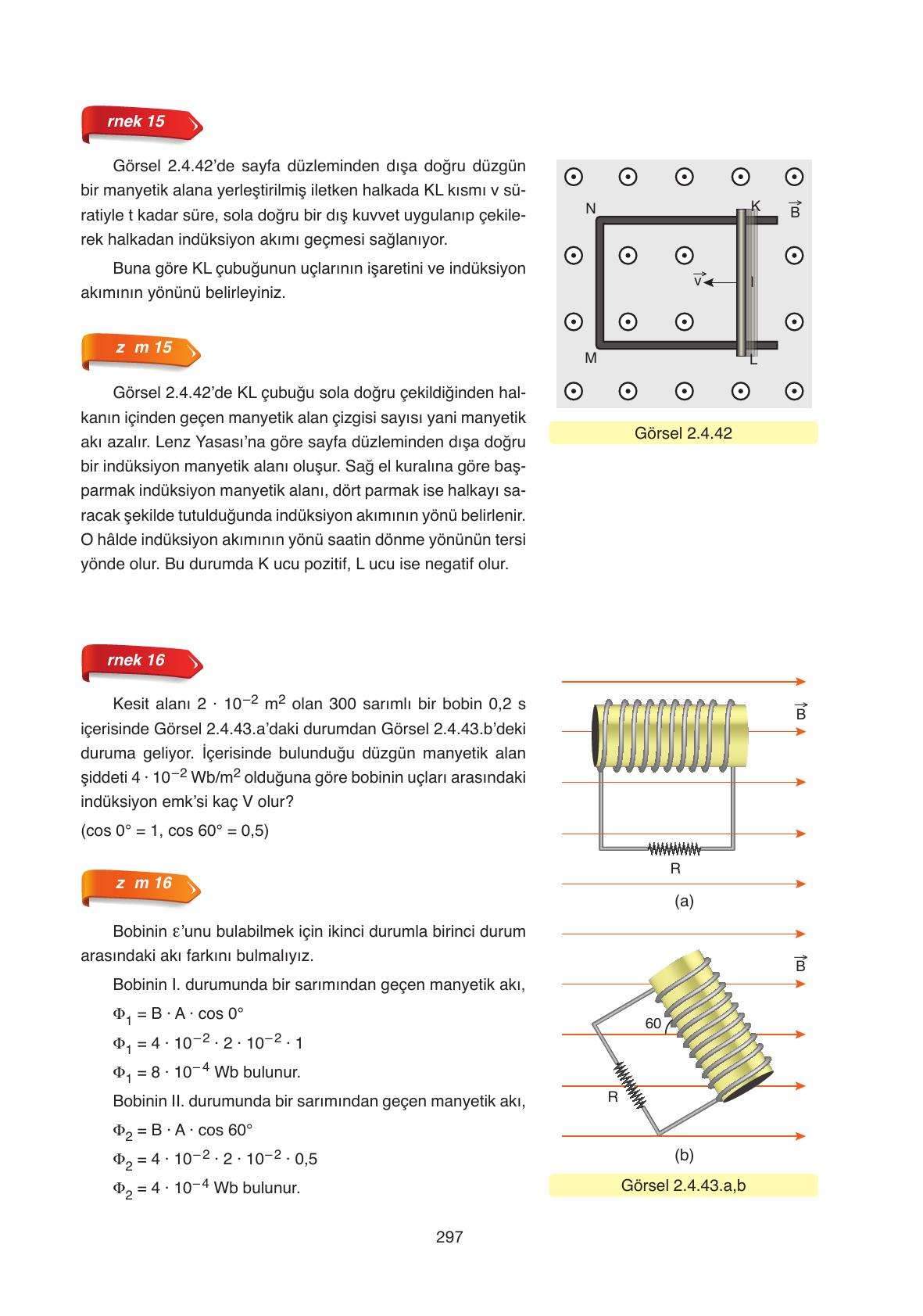 11. Sınıf Ata Yayıncılık Fizik Ders Kitabı Sayfa 297 Cevapları 11. Sınıf Ata Yayıncılık Fizik Ders Kitabı Sayfa 297 Cevapları