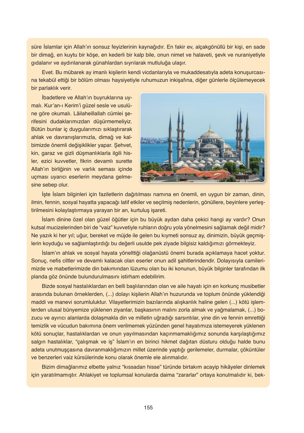 11. Sınıf Ata Yayıncılık Türk Dili Ve Edebiyatı Ders Kitabı Sayfa 155 Cevapları