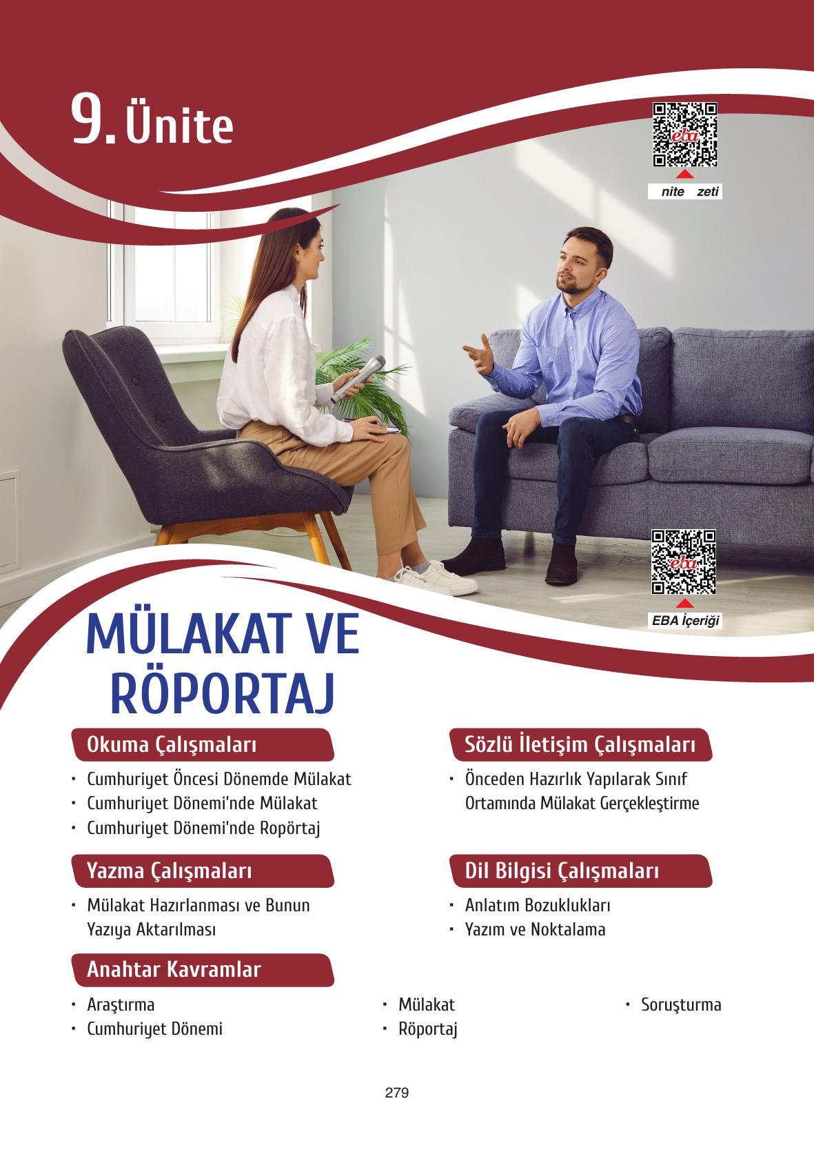 11. Sınıf Ata Yayıncılık Türk Dili Ve Edebiyatı Ders Kitabı Sayfa 279 Cevapları 11. Sınıf Ata Yayıncılık Türk Dili Ve Edebiyatı Ders Kitabı Sayfa 279 Cevapları