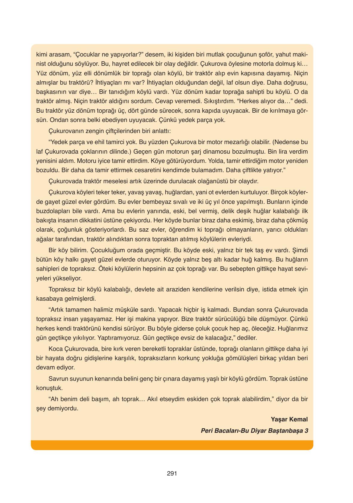 11. Sınıf Ata Yayıncılık Türk Dili Ve Edebiyatı Ders Kitabı Sayfa 291 Cevapları 11. Sınıf Ata Yayıncılık Türk Dili Ve Edebiyatı Ders Kitabı Sayfa 291 Cevapları