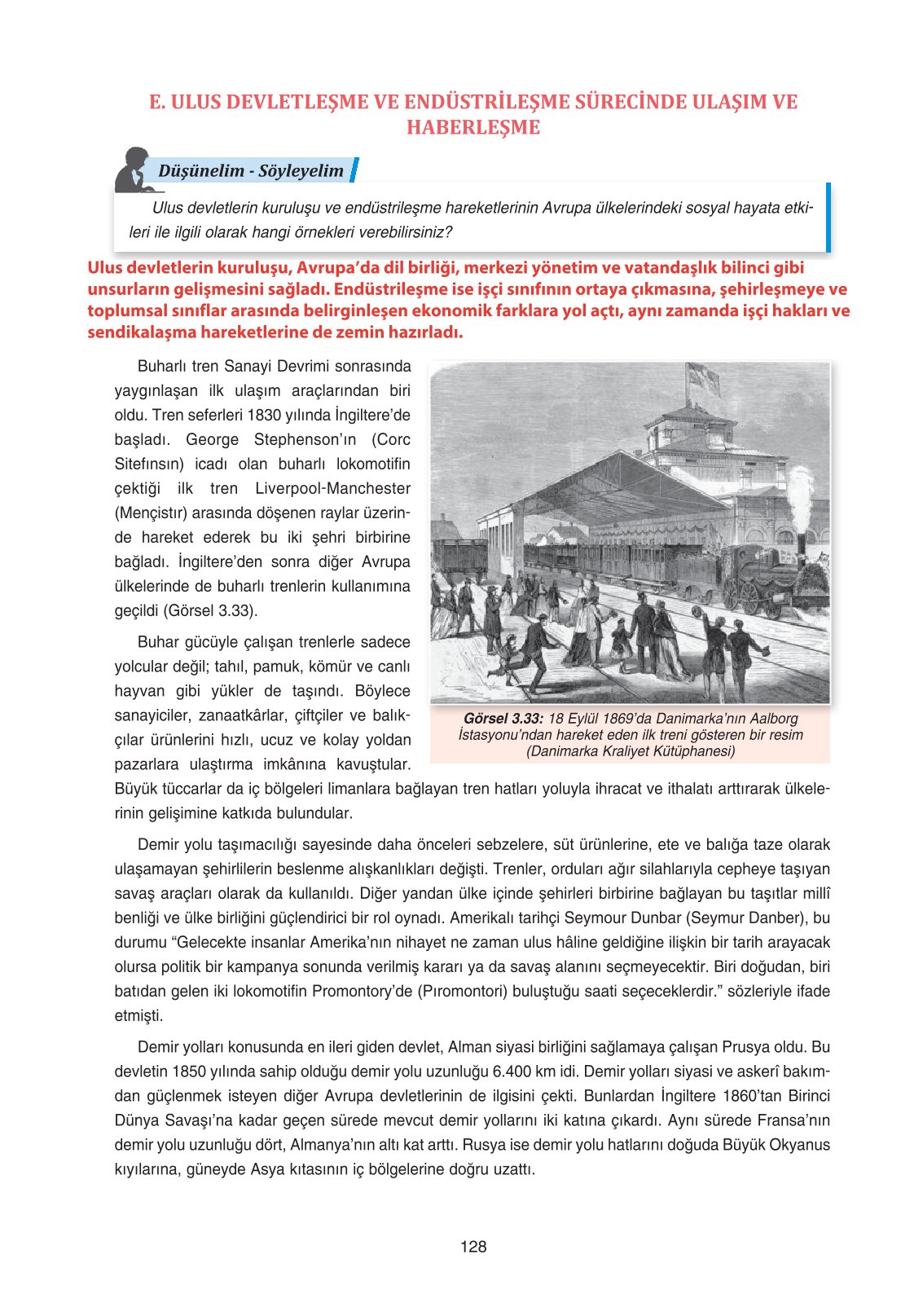 11. Sınıf Ders Destek Yayınları Tarih Ders Kitabı Sayfa 128 Cevapları 11. Sınıf Ders Destek Yayınları Tarih Ders Kitabı Sayfa 128 Cevapları