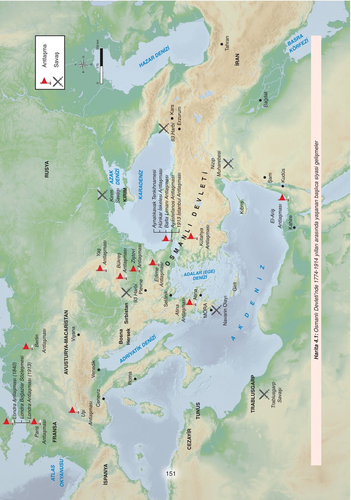 11. Sınıf Ders Destek Yayınları Tarih Ders Kitabı Sayfa 151 Cevapları