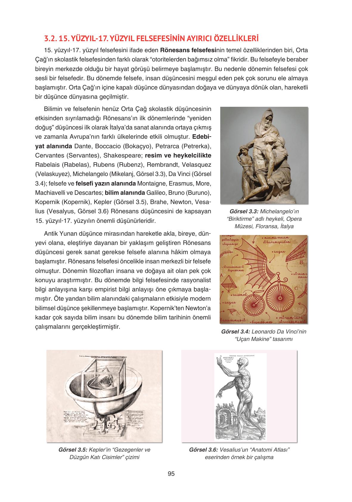 11. Sınıf Hisar Yayıncılık Felsefe Ders Kitabı Sayfa 96 Cevapları