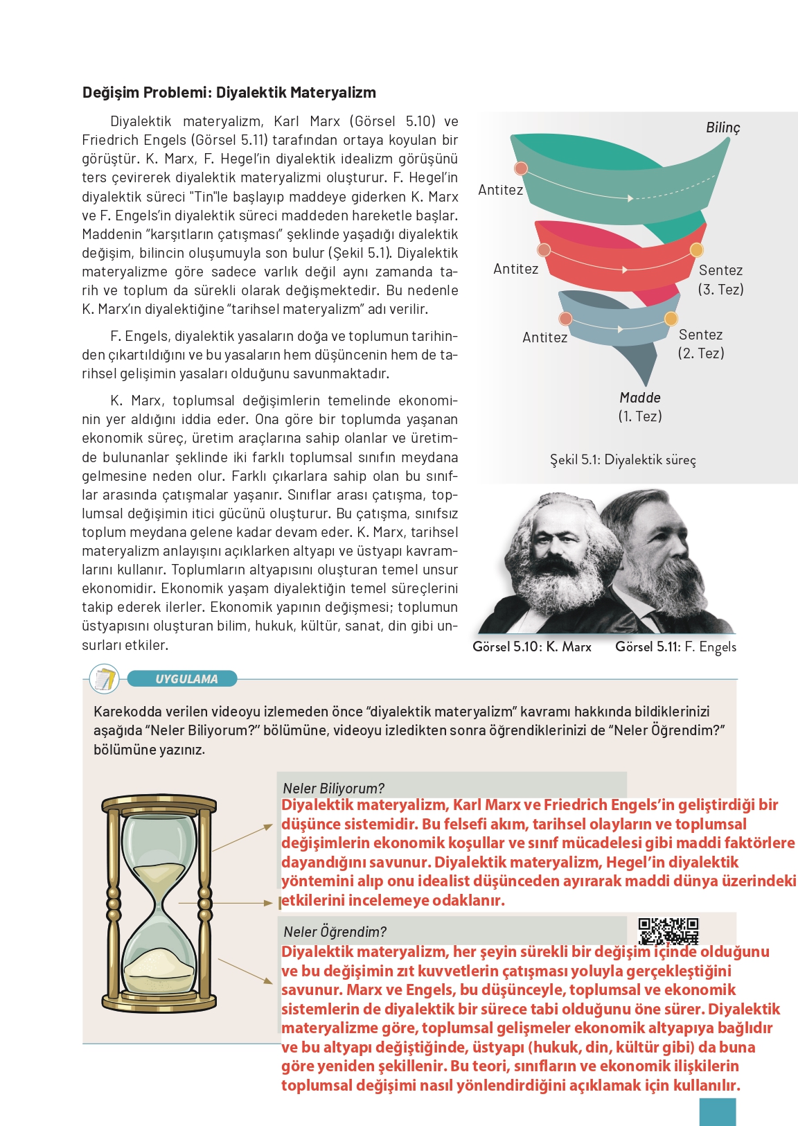 11. Sınıf Meb Yayınları Felsefe Ders Kitabı Sayfa 165 Cevapları