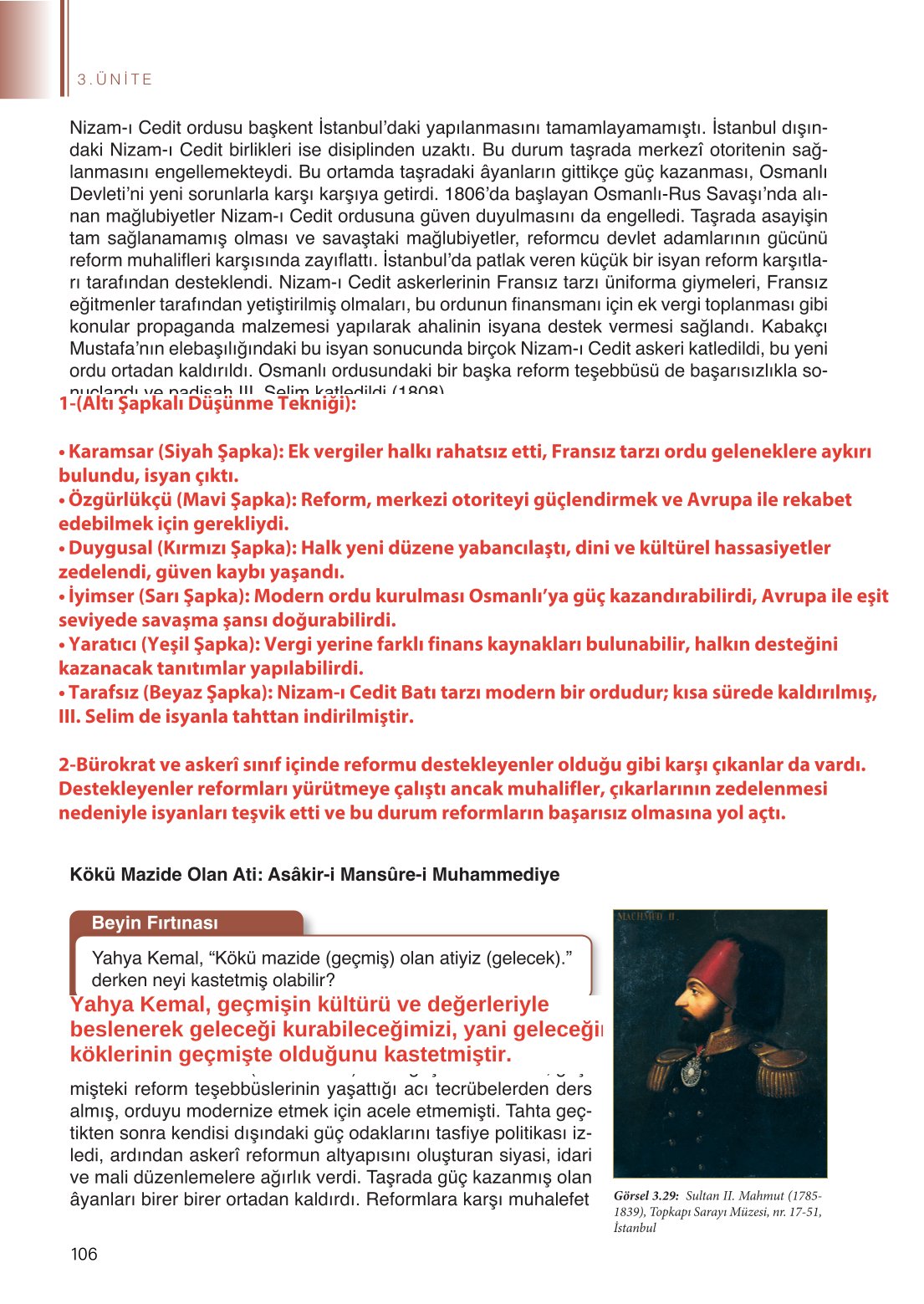11. Sınıf Meb Yayınları Tarih Ders Kitabı Sayfa 106 Cevapları 11. Sınıf Meb Yayınları Tarih Ders Kitabı Sayfa 106 Cevapları
