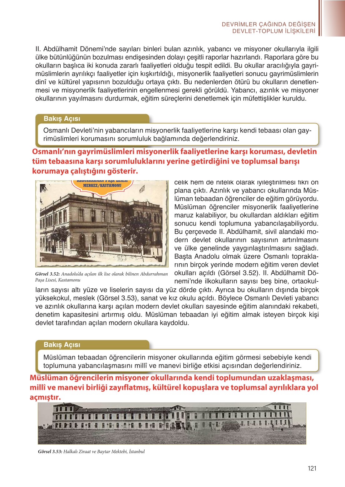 11. Sınıf Meb Yayınları Tarih Ders Kitabı Sayfa 121 Cevapları 11. Sınıf Meb Yayınları Tarih Ders Kitabı Sayfa 121 Cevapları