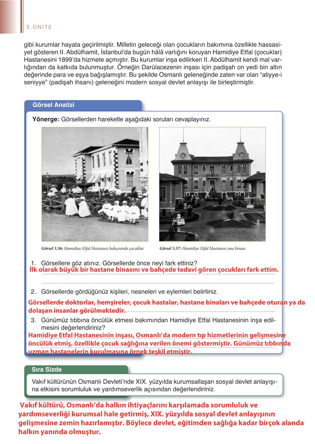 11. Sınıf Meb Yayınları Tarih Ders Kitabı Sayfa 124 Cevapları