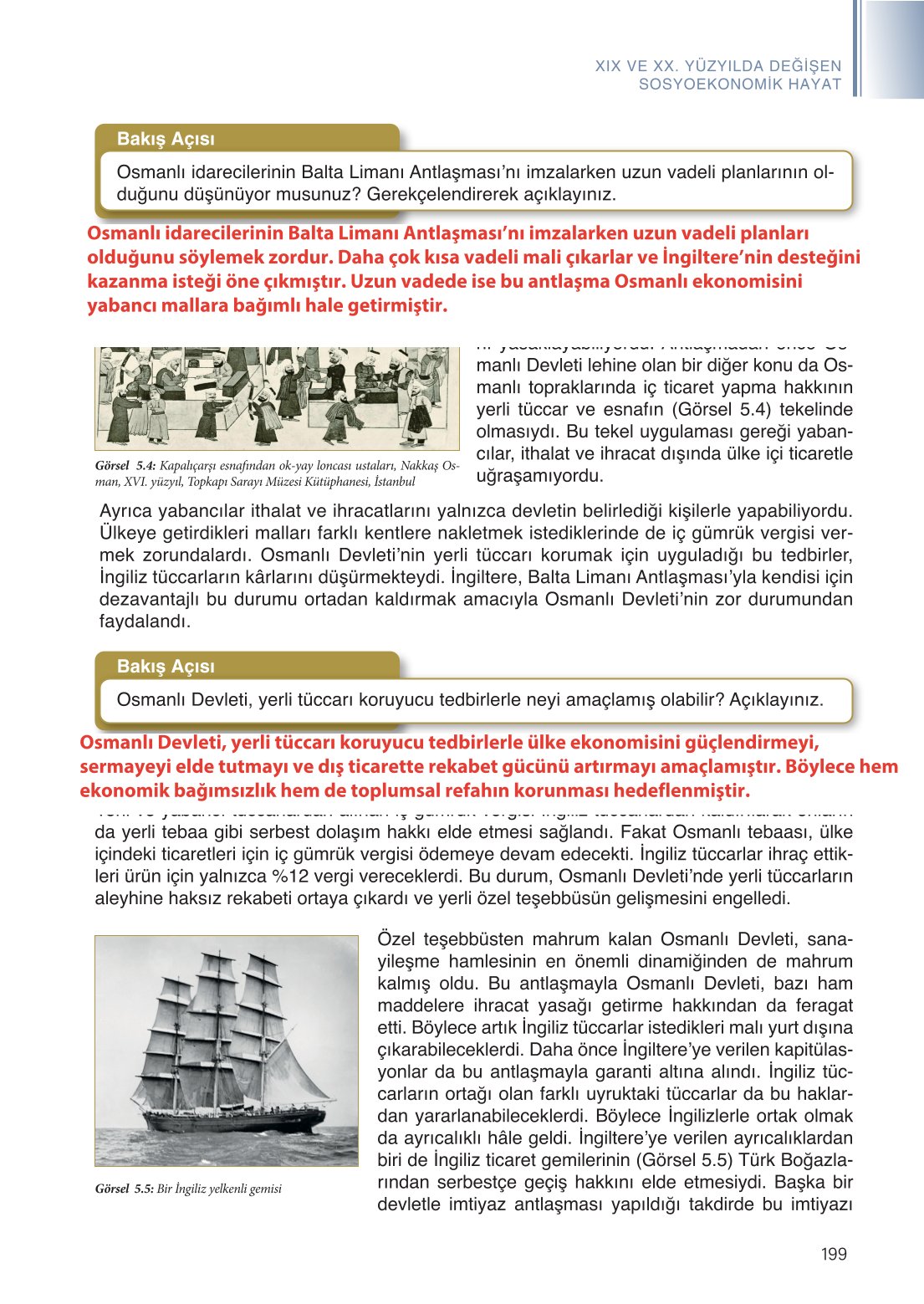 11. Sınıf Meb Yayınları Tarih Ders Kitabı Sayfa 199 Cevapları 11. Sınıf Meb Yayınları Tarih Ders Kitabı Sayfa 199 Cevapları