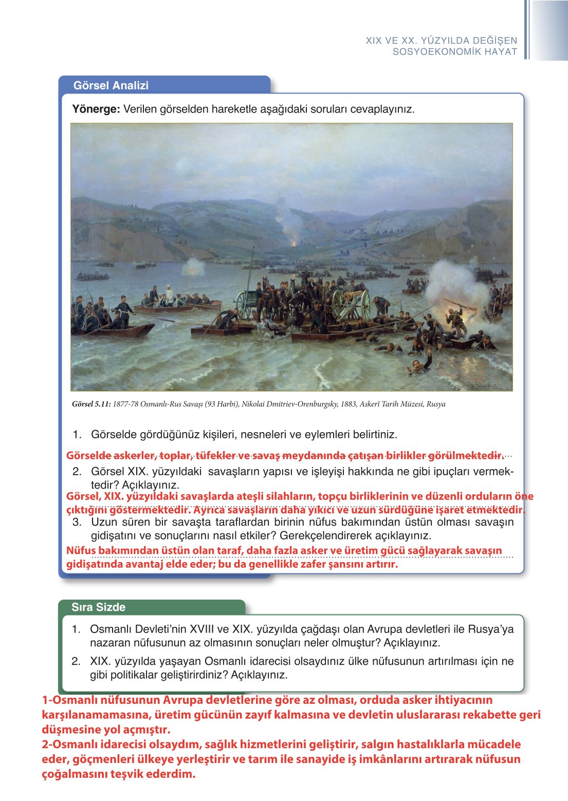 11. Sınıf Meb Yayınları Tarih Ders Kitabı Sayfa 207 Cevapları