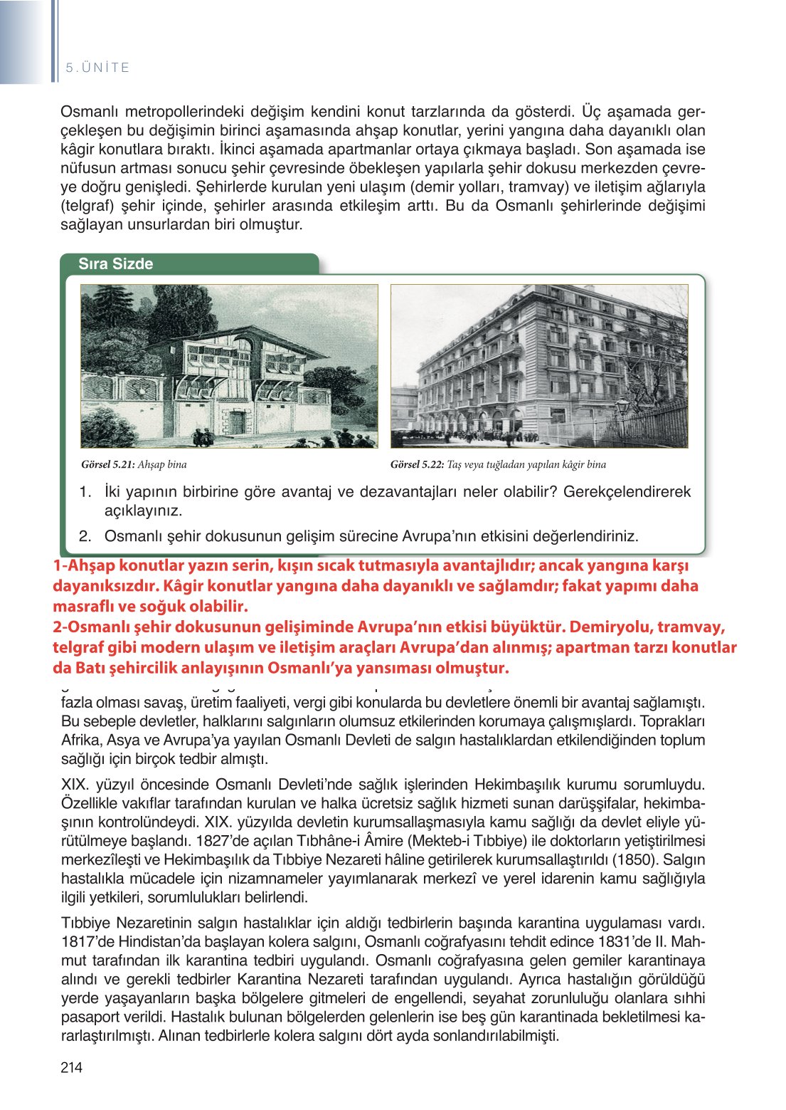 11. Sınıf Meb Yayınları Tarih Ders Kitabı Sayfa 214 Cevapları 11. Sınıf Meb Yayınları Tarih Ders Kitabı Sayfa 214 Cevapları