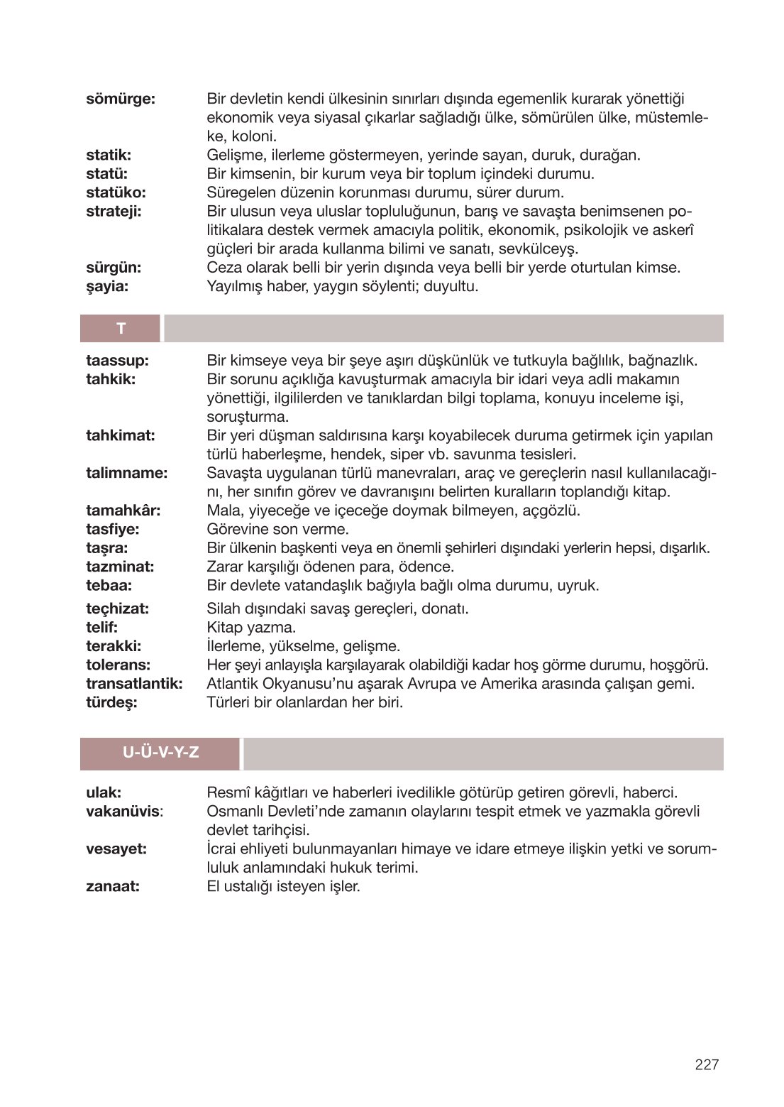 11. Sınıf Meb Yayınları Tarih Ders Kitabı Sayfa 227 Cevapları