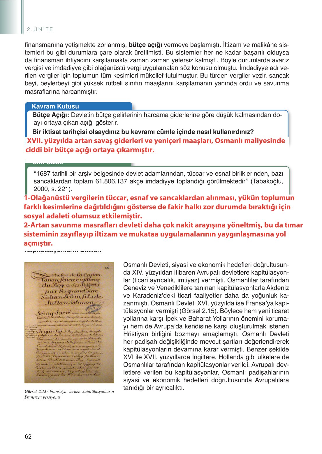 11. Sınıf Meb Yayınları Tarih Ders Kitabı Sayfa 62 Cevapları 11. Sınıf Meb Yayınları Tarih Ders Kitabı Sayfa 62 Cevapları