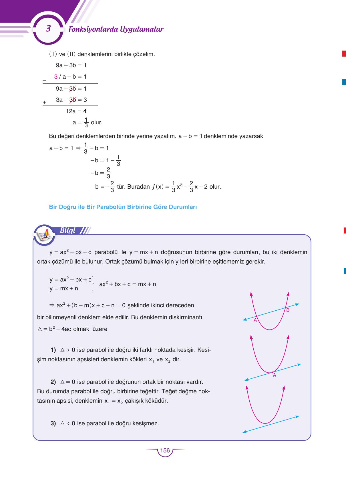 11. Sınıf Sdr Dikey Yayıncılık Matematik Ders Kitabı Sayfa 157 Cevapları