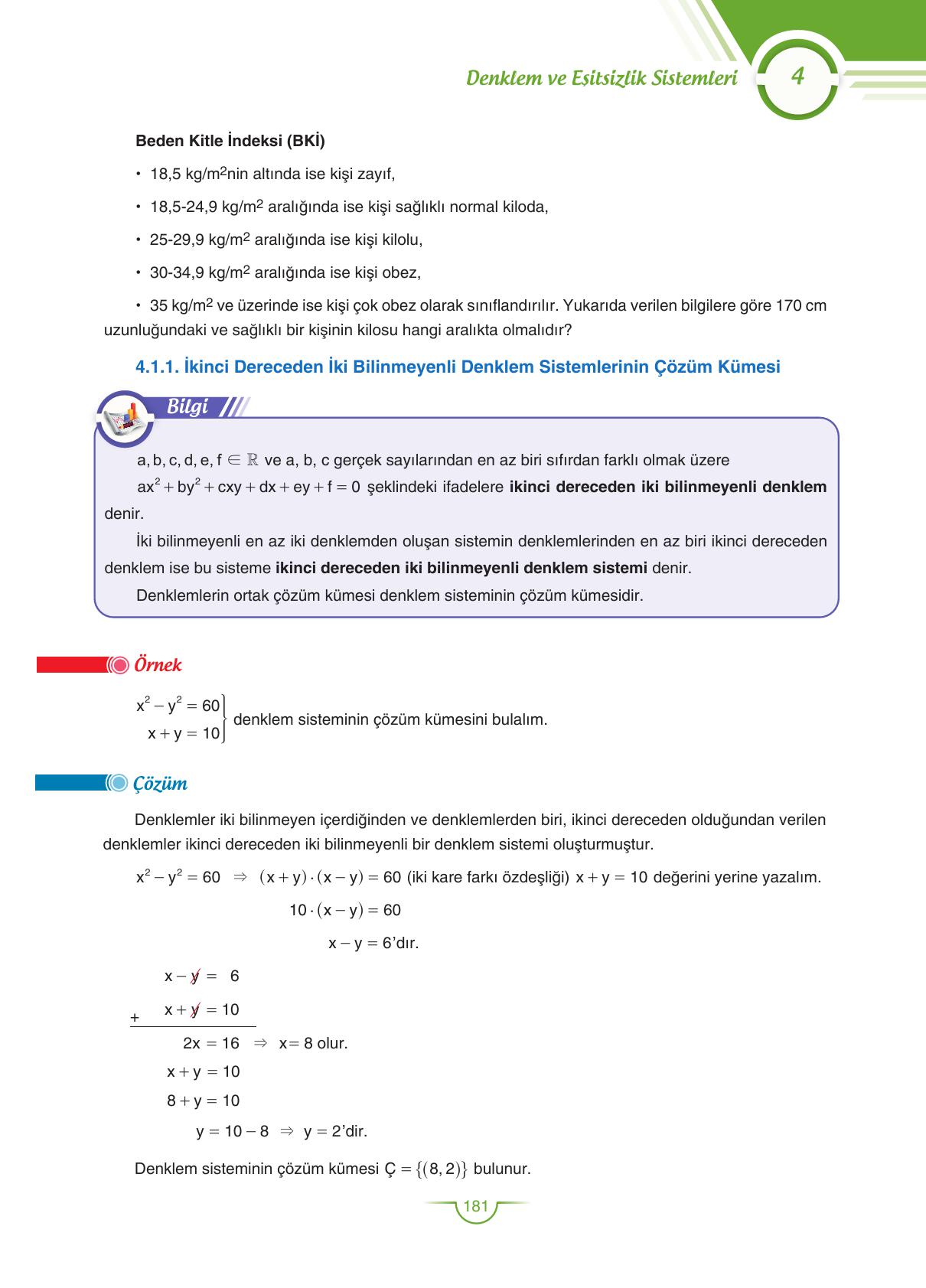 11. Sınıf Sdr Dikey Yayıncılık Matematik Ders Kitabı Sayfa 182 Cevapları 11. Sınıf Sdr Dikey Yayıncılık Matematik Ders Kitabı Sayfa 182 Cevapları