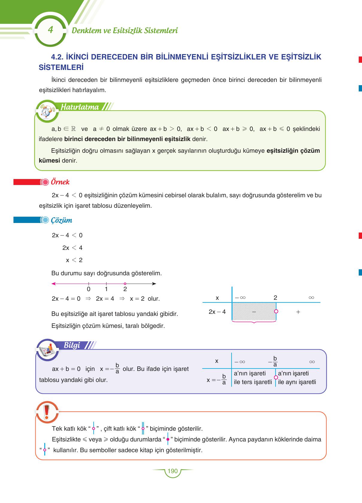 11. Sınıf Sdr Dikey Yayıncılık Matematik Ders Kitabı Sayfa 191 Cevapları