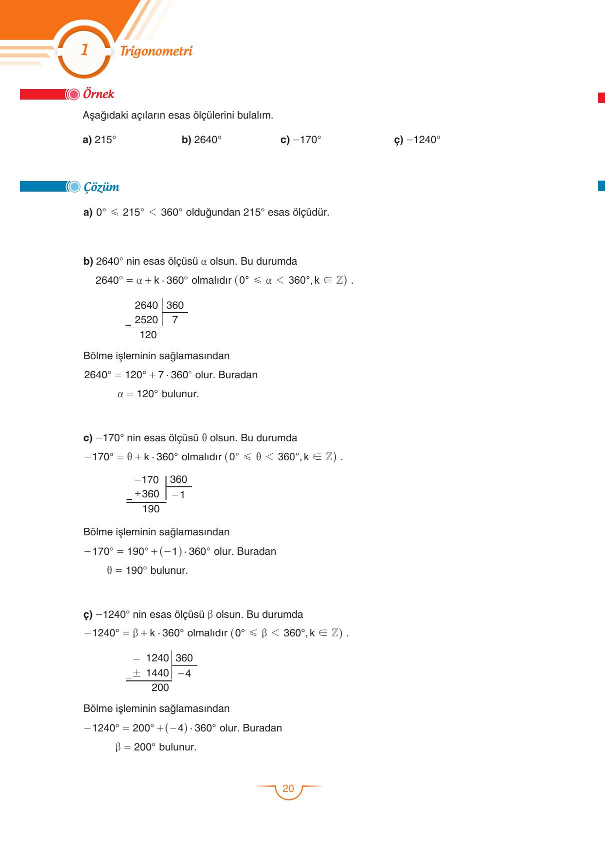 11. Sınıf Sdr Dikey Yayıncılık Matematik Ders Kitabı Sayfa 21 Cevapları