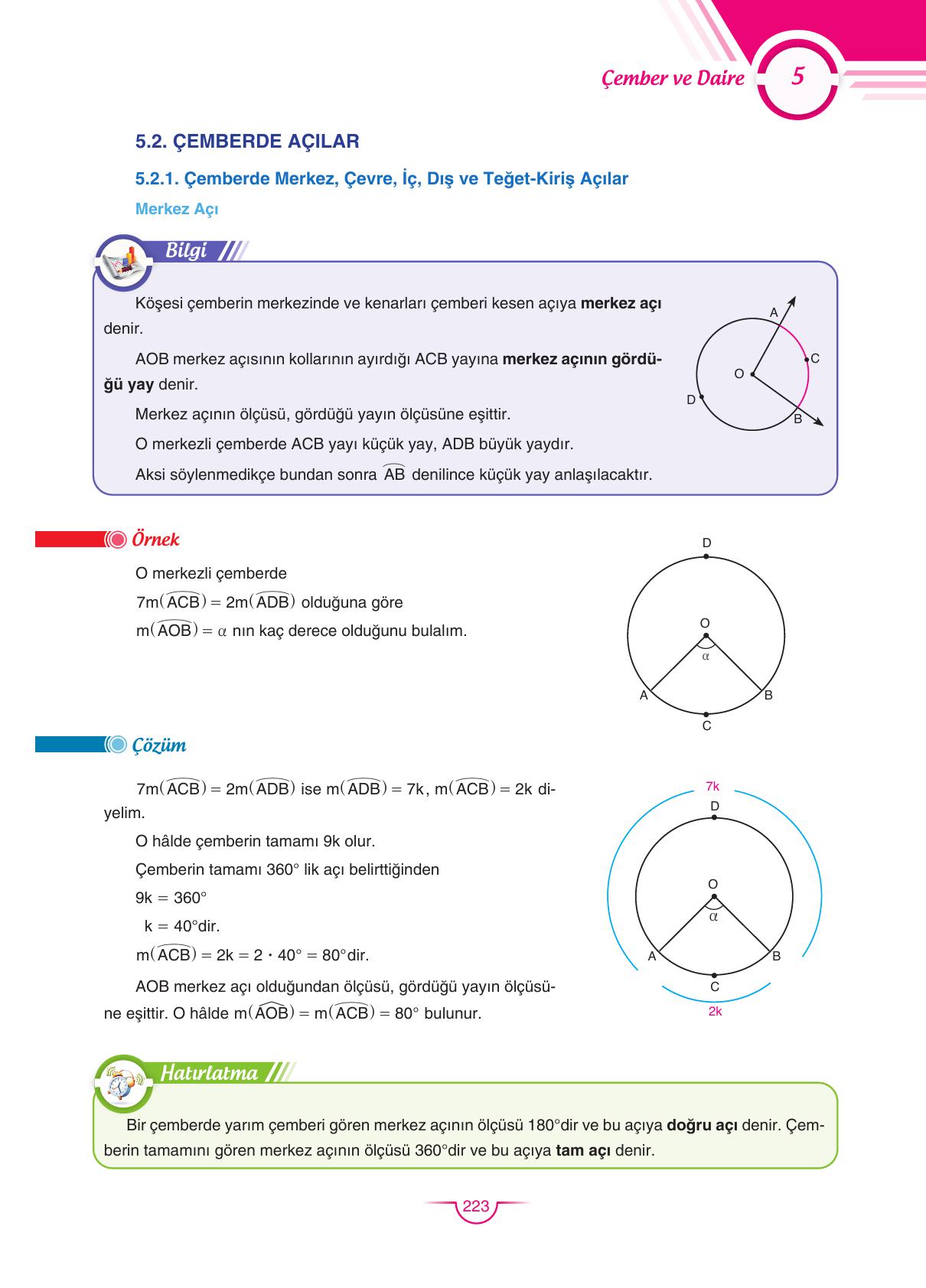 11. Sınıf Sdr Dikey Yayıncılık Matematik Ders Kitabı Sayfa 224 Cevapları