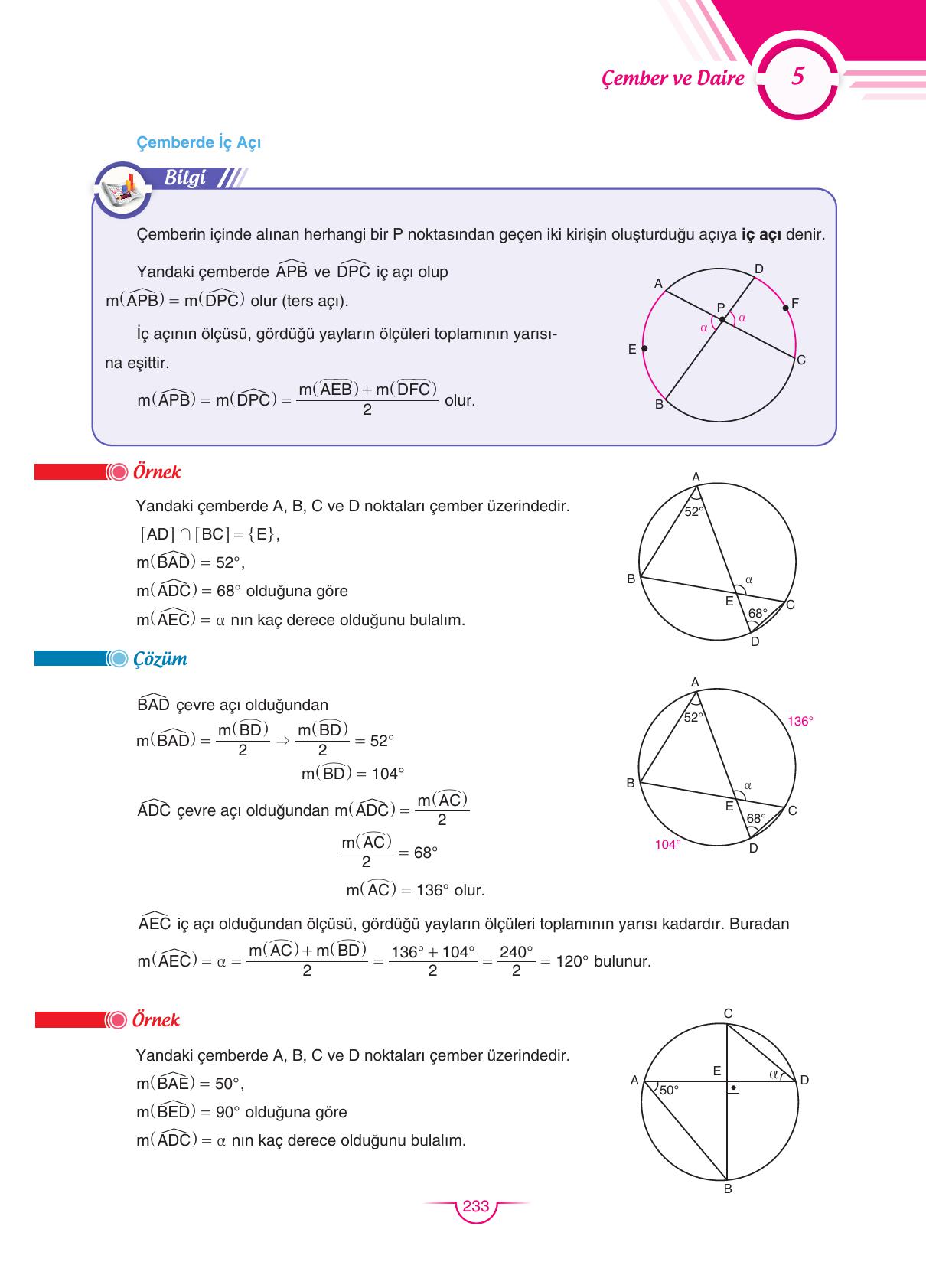 11. Sınıf Sdr Dikey Yayıncılık Matematik Ders Kitabı Sayfa 234 Cevapları