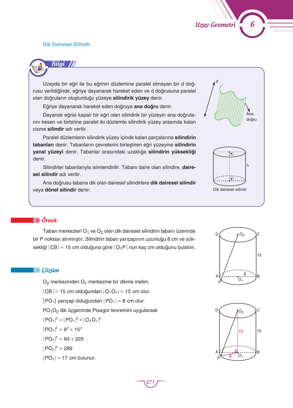 11. Sınıf Sdr Dikey Yayıncılık Matematik Ders Kitabı Sayfa 272 Cevapları