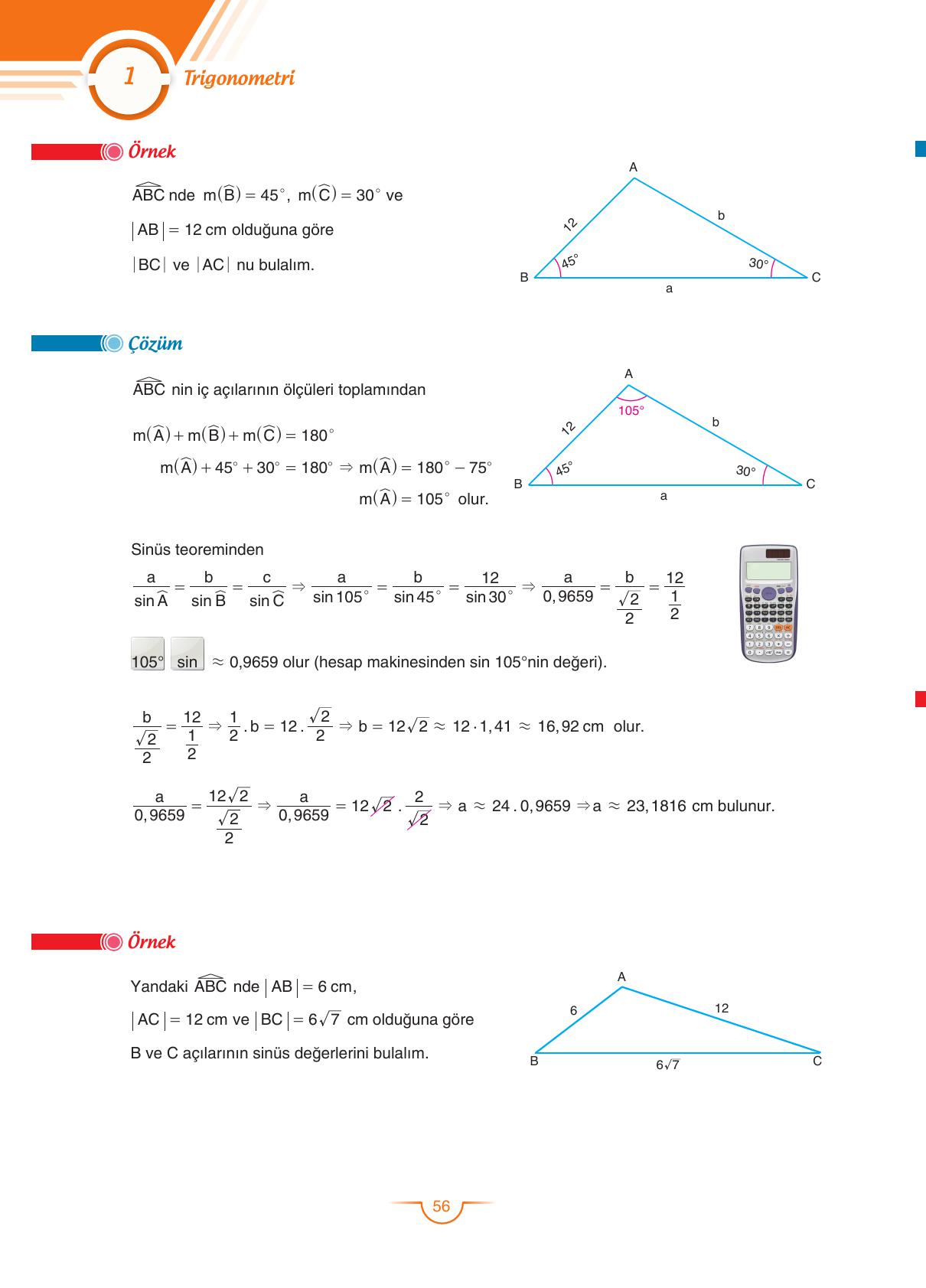 11. Sınıf Sdr Dikey Yayıncılık Matematik Ders Kitabı Sayfa 57 Cevapları