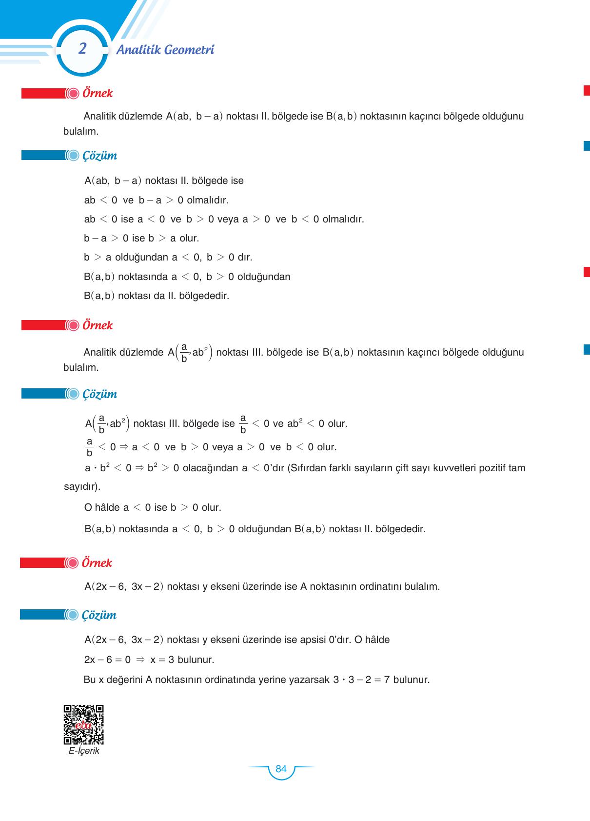 11. Sınıf Sdr Dikey Yayıncılık Matematik Ders Kitabı Sayfa 85 Cevapları
