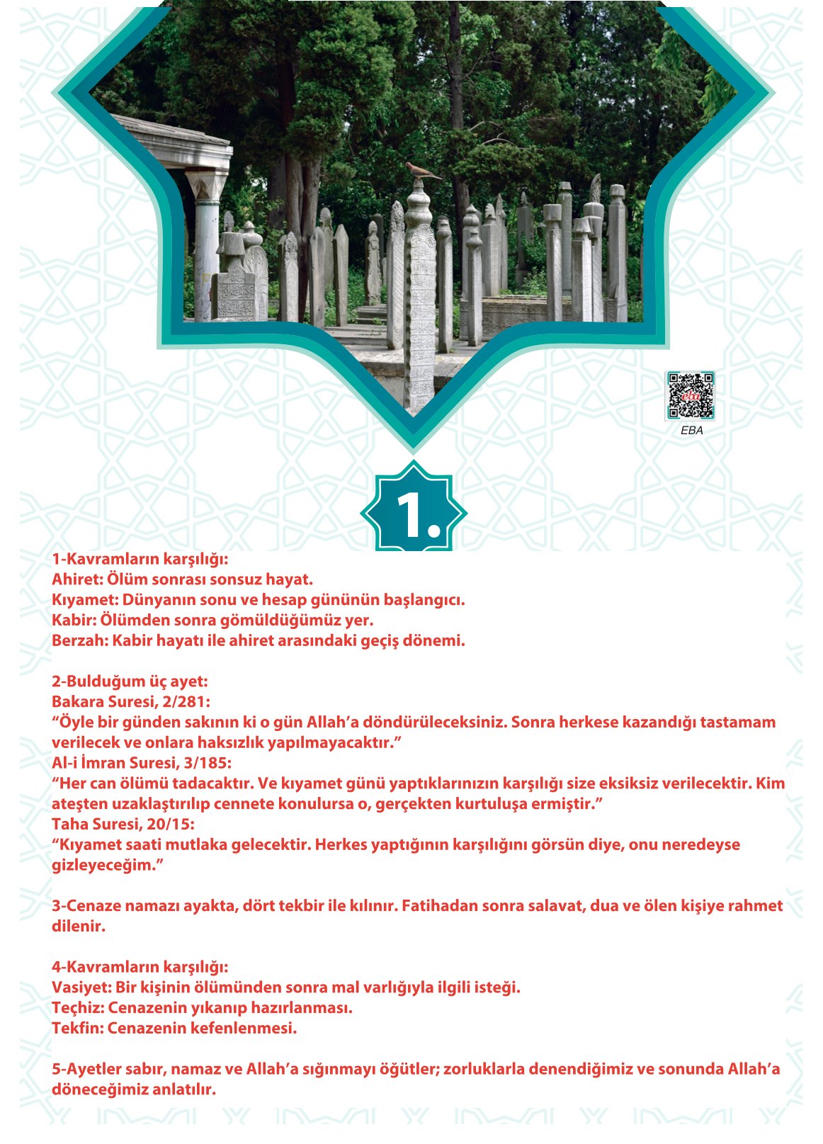 11. Sınıf Sdr İpekyolu Yayıncılık Din Kültürü Ve Ahlak Bilgisi Ders Kitabı Sayfa 11 Cevapları