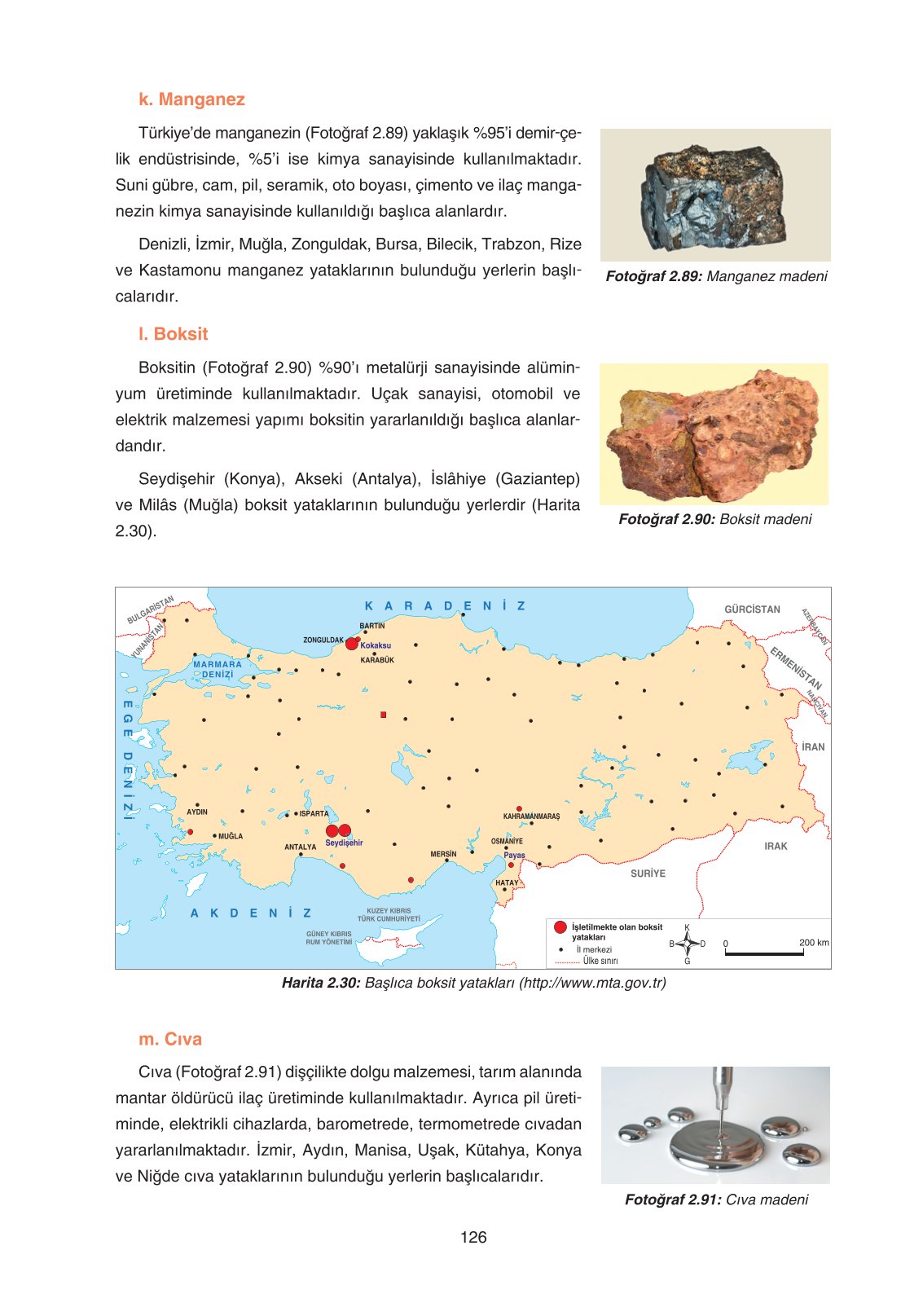 11. Sınıf Yıldırım Yayınları Coğrafya Ders Kitabı Sayfa 126 Cevapları 11. Sınıf Yıldırım Yayınları Coğrafya Ders Kitabı Sayfa 126 Cevapları