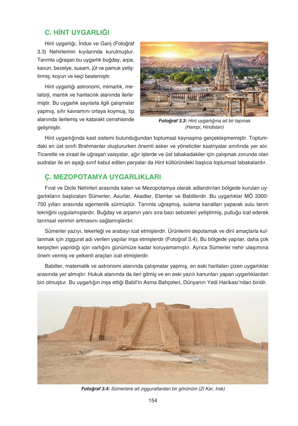 11. Sınıf Yıldırım Yayınları Coğrafya Ders Kitabı Sayfa 154 Cevapları 11. Sınıf Yıldırım Yayınları Coğrafya Ders Kitabı Sayfa 154 Cevapları