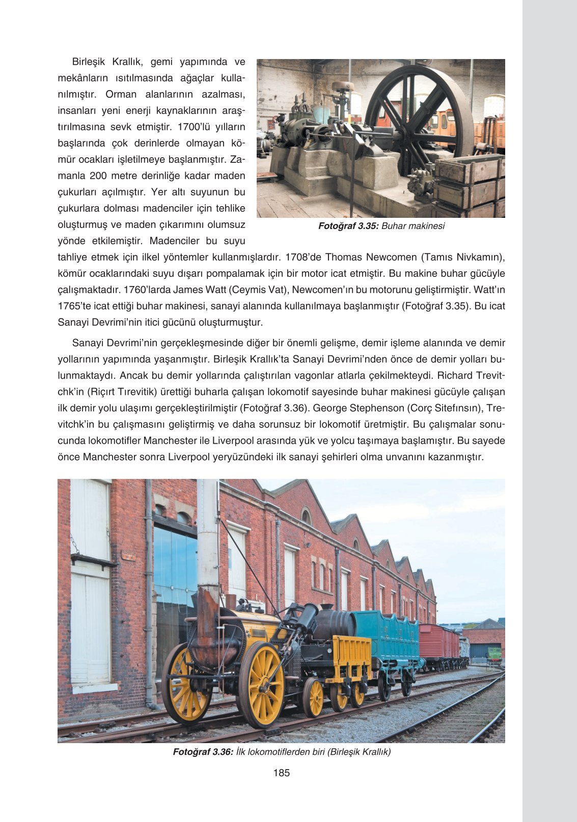 11. Sınıf Yıldırım Yayınları Coğrafya Ders Kitabı Sayfa 185 Cevapları