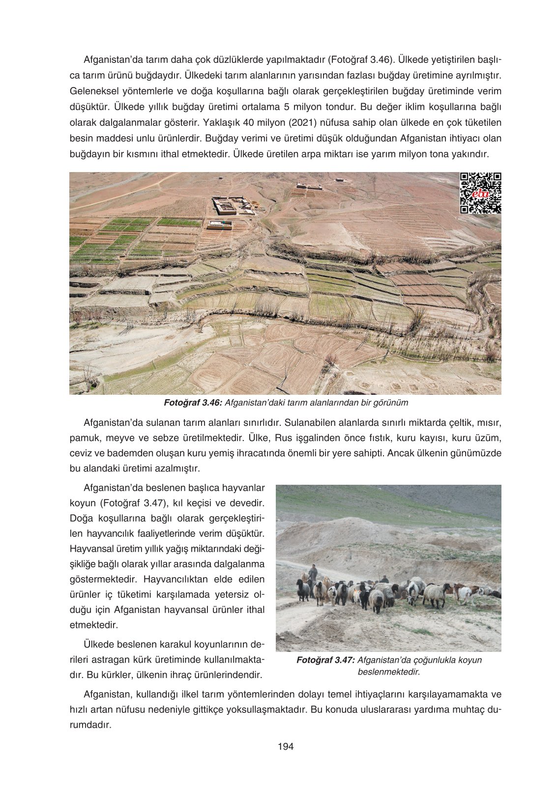 11. Sınıf Yıldırım Yayınları Coğrafya Ders Kitabı Sayfa 194 Cevapları 11. Sınıf Yıldırım Yayınları Coğrafya Ders Kitabı Sayfa 194 Cevapları