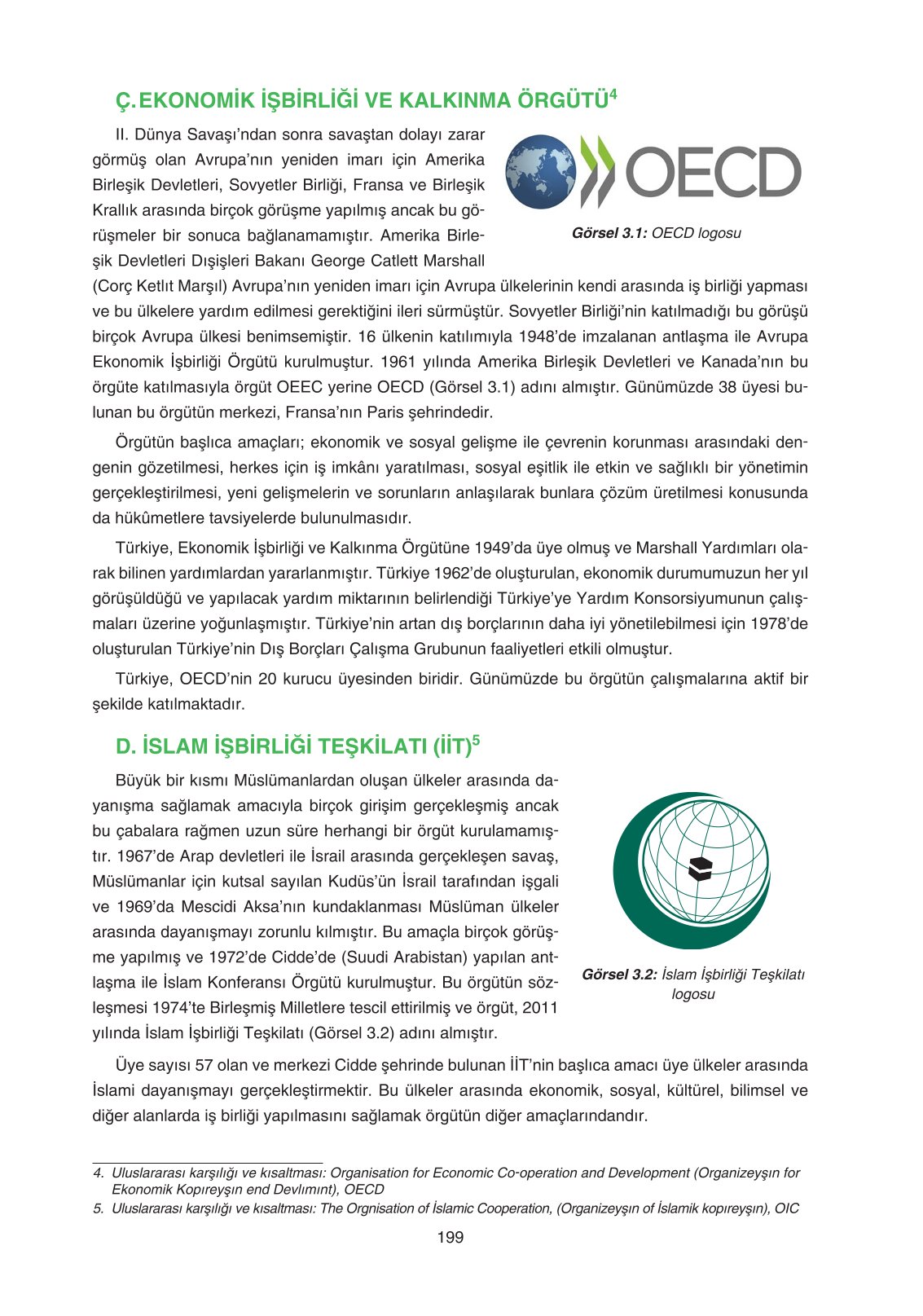 11. Sınıf Yıldırım Yayınları Coğrafya Ders Kitabı Sayfa 199 Cevapları