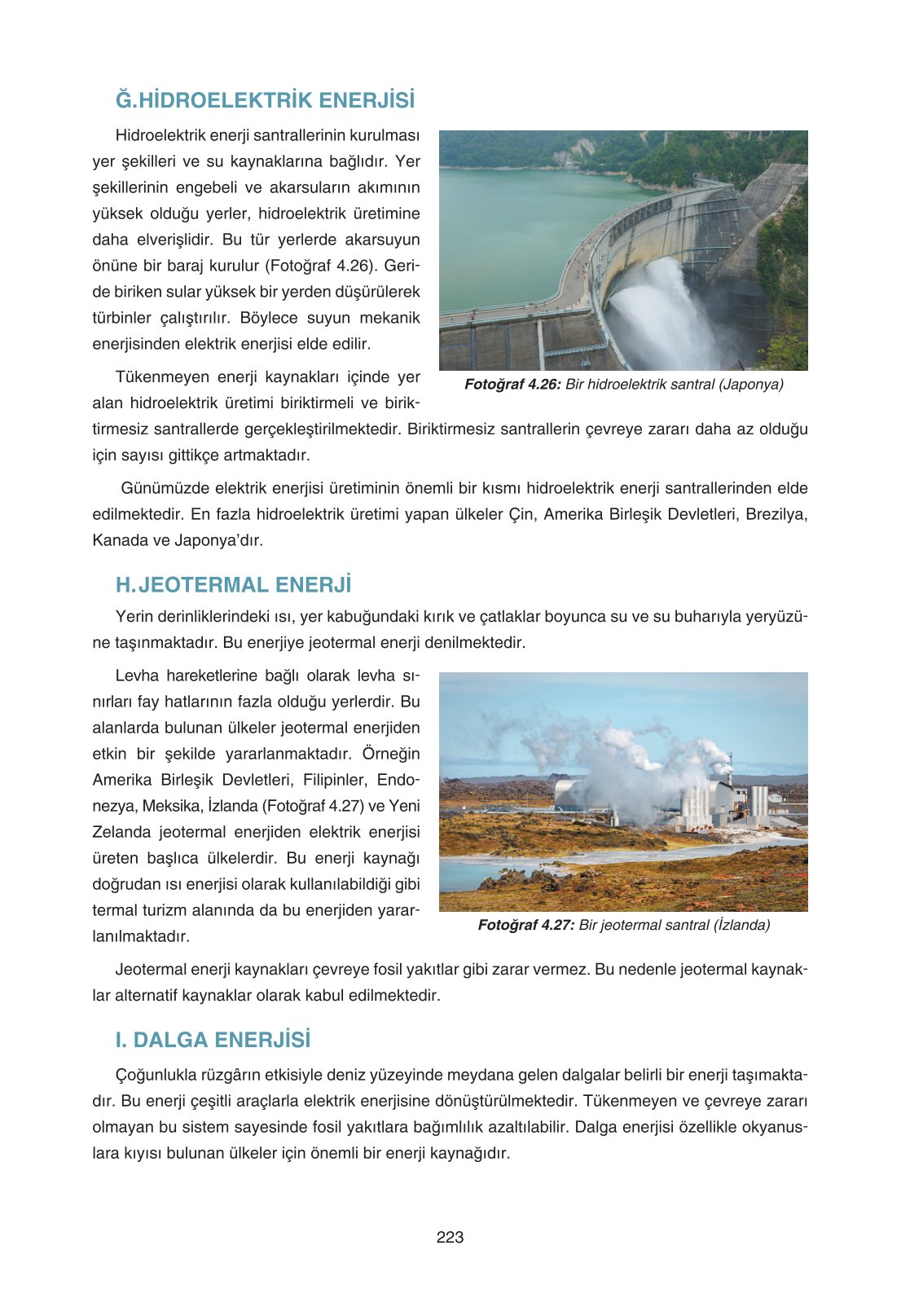 11. Sınıf Yıldırım Yayınları Coğrafya Ders Kitabı Sayfa 223 Cevapları 11. Sınıf Yıldırım Yayınları Coğrafya Ders Kitabı Sayfa 223 Cevapları