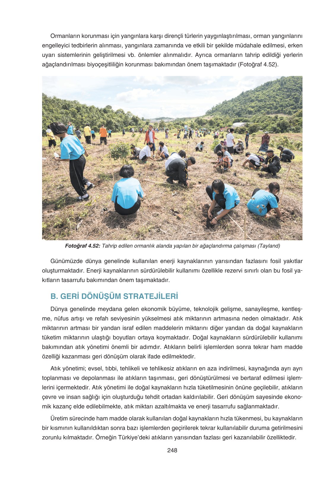 11. Sınıf Yıldırım Yayınları Coğrafya Ders Kitabı Sayfa 248 Cevapları