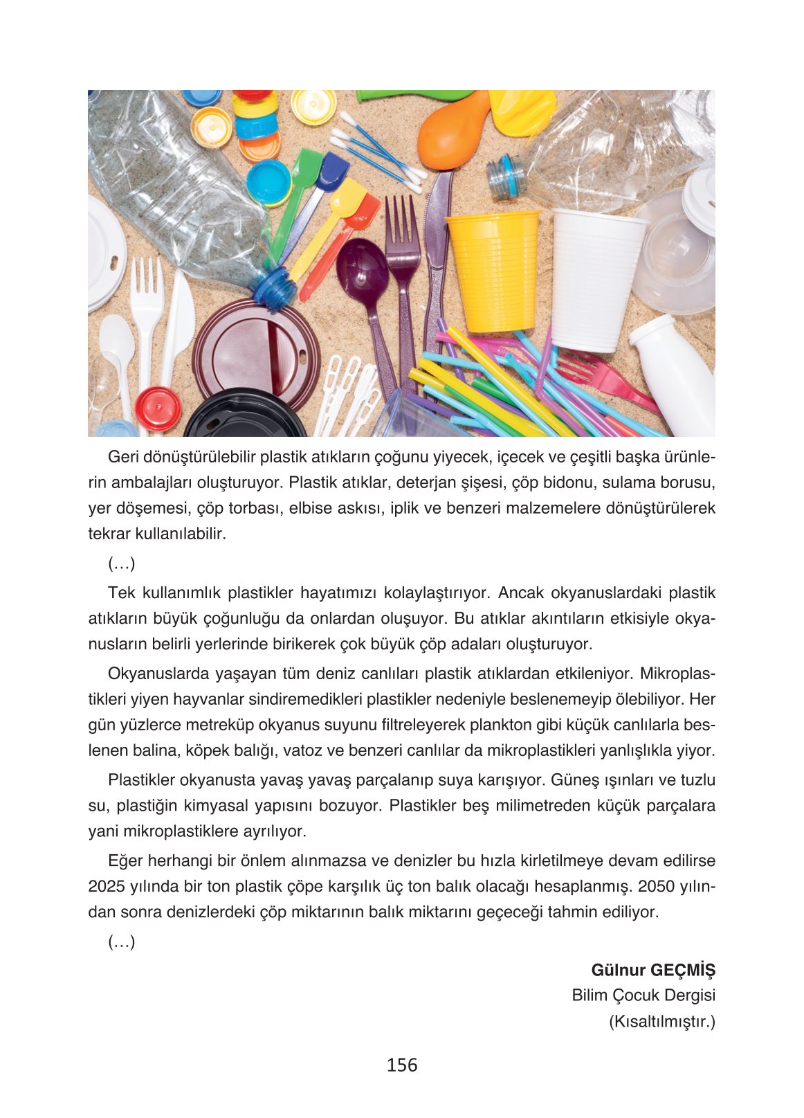 4. Sınıf Ada Yayıncılık Türkçe Ders Kitabı Sayfa 156 Cevapları