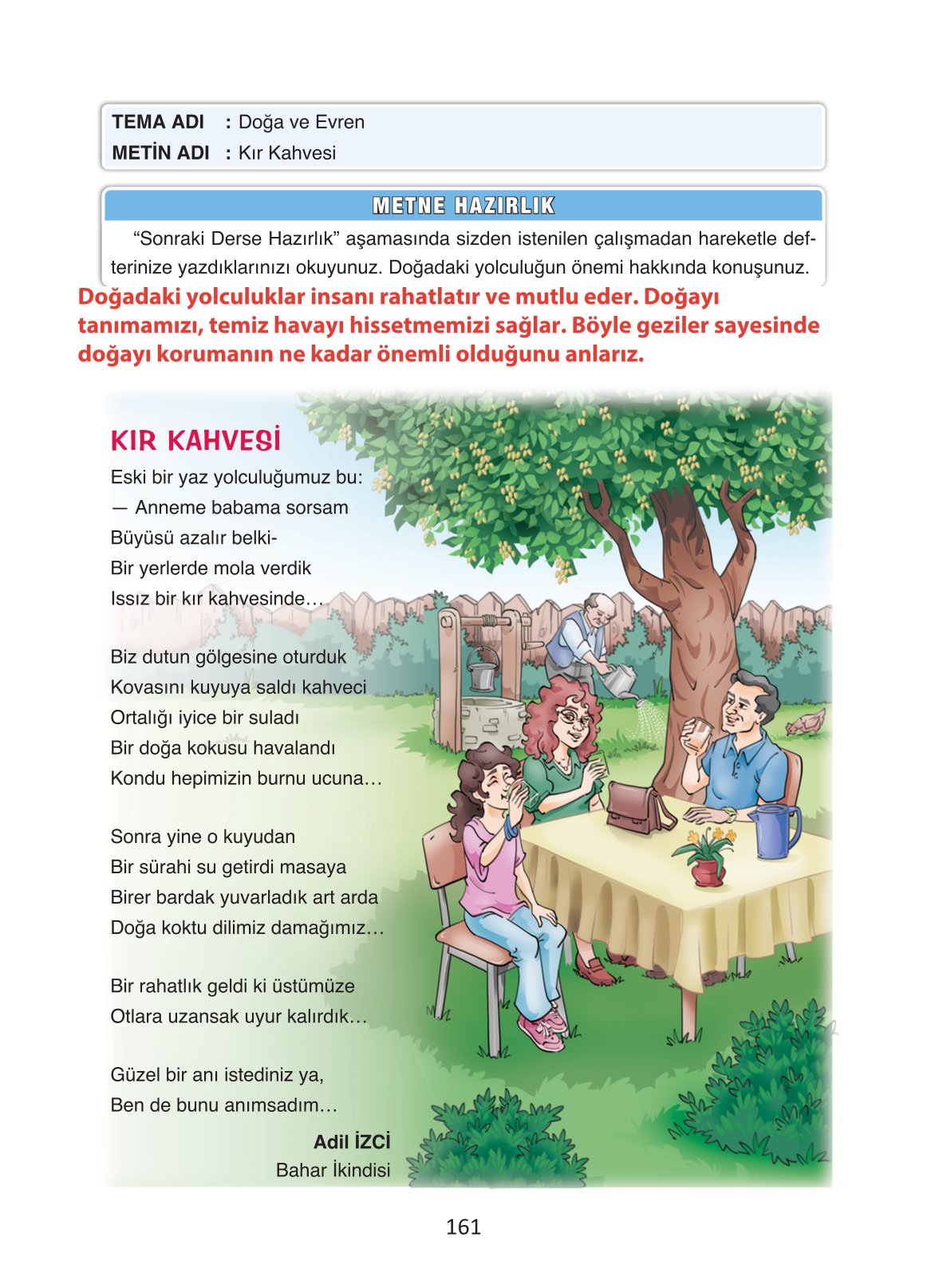 4. Sınıf Ada Yayıncılık Türkçe Ders Kitabı Sayfa 161 Cevapları