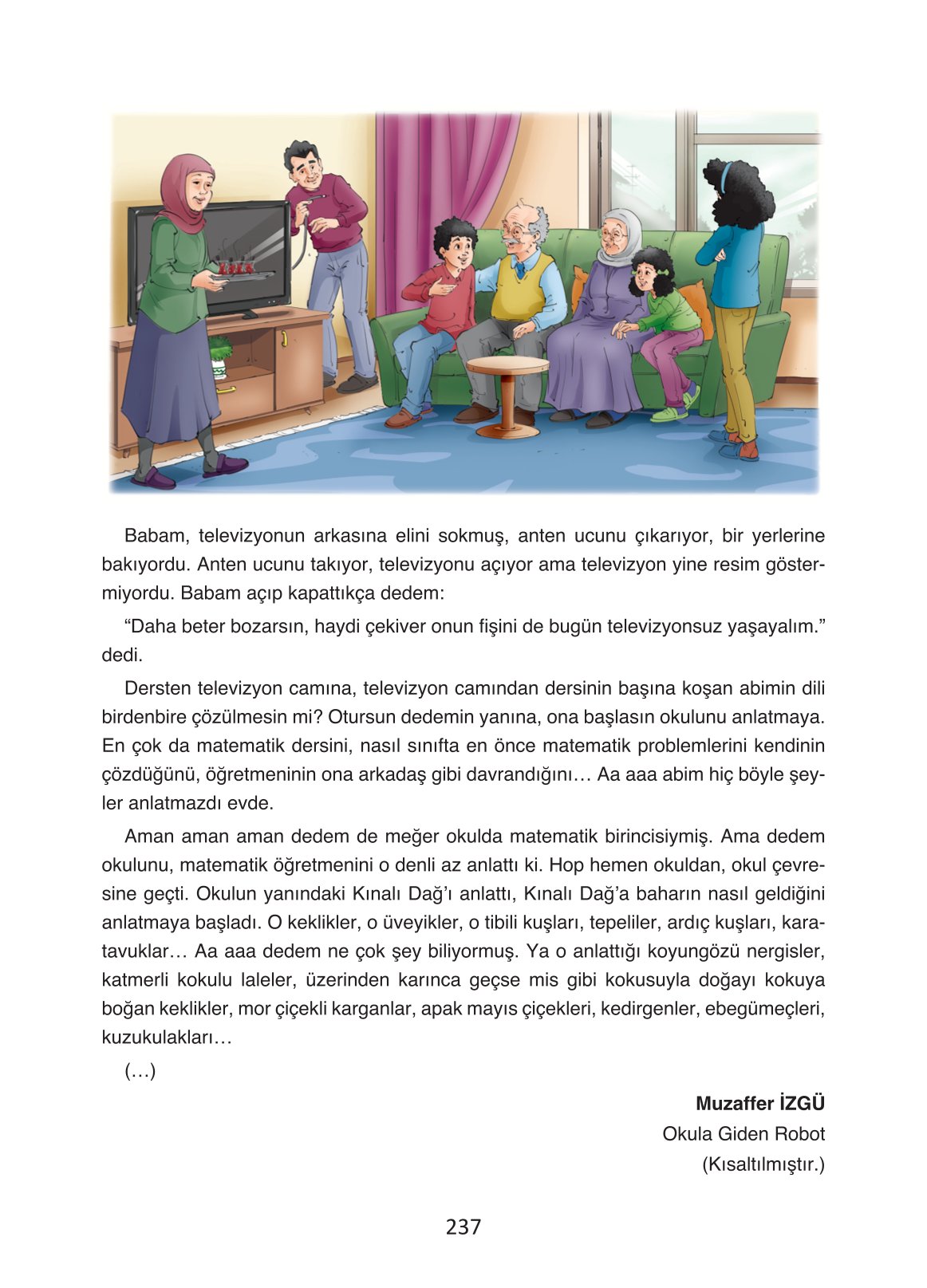 4. Sınıf Ada Yayıncılık Türkçe Ders Kitabı Sayfa 237 Cevapları